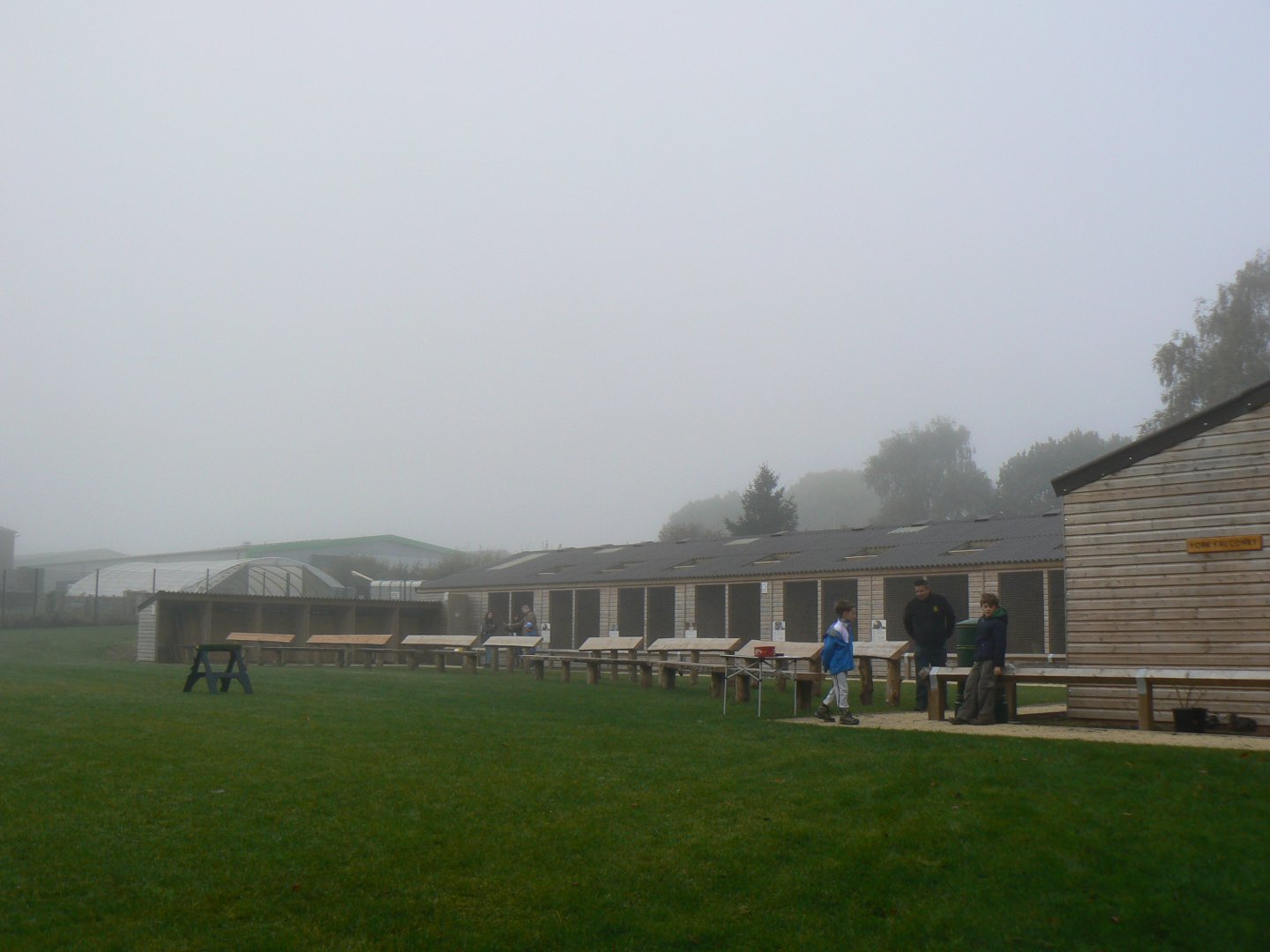 View of the Bird of Prey Area - 25 October 2016, Askham Bryan Wildlife and Conservation Park