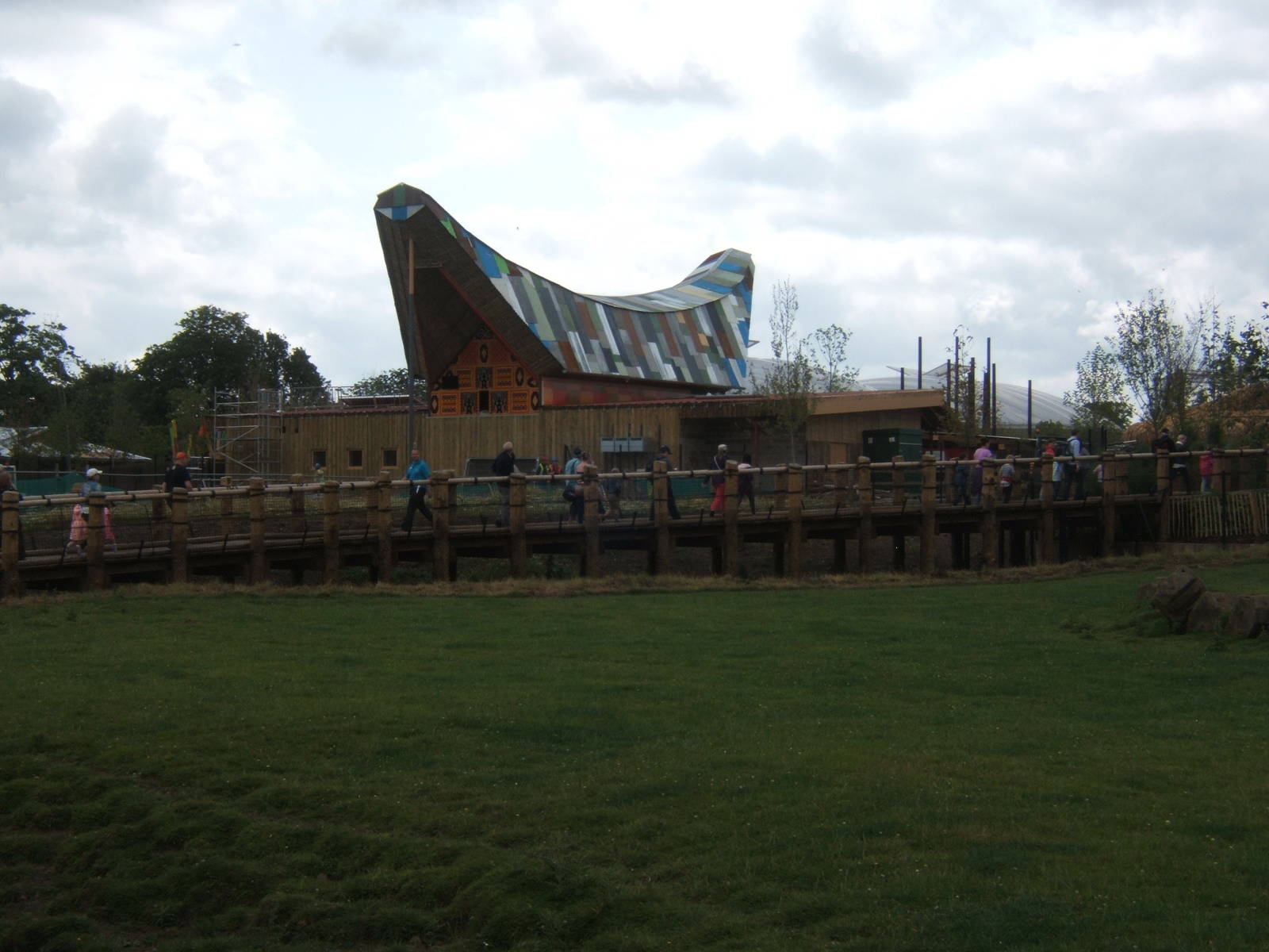 View of the cafe in Islands