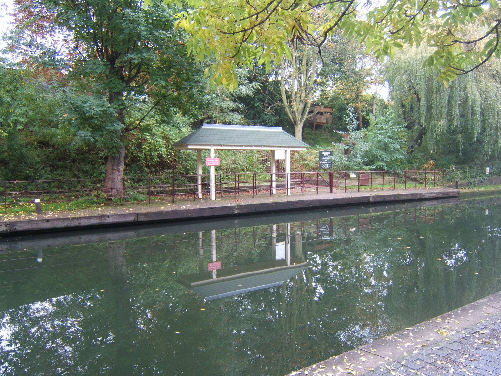 View of the Canal Boat stop