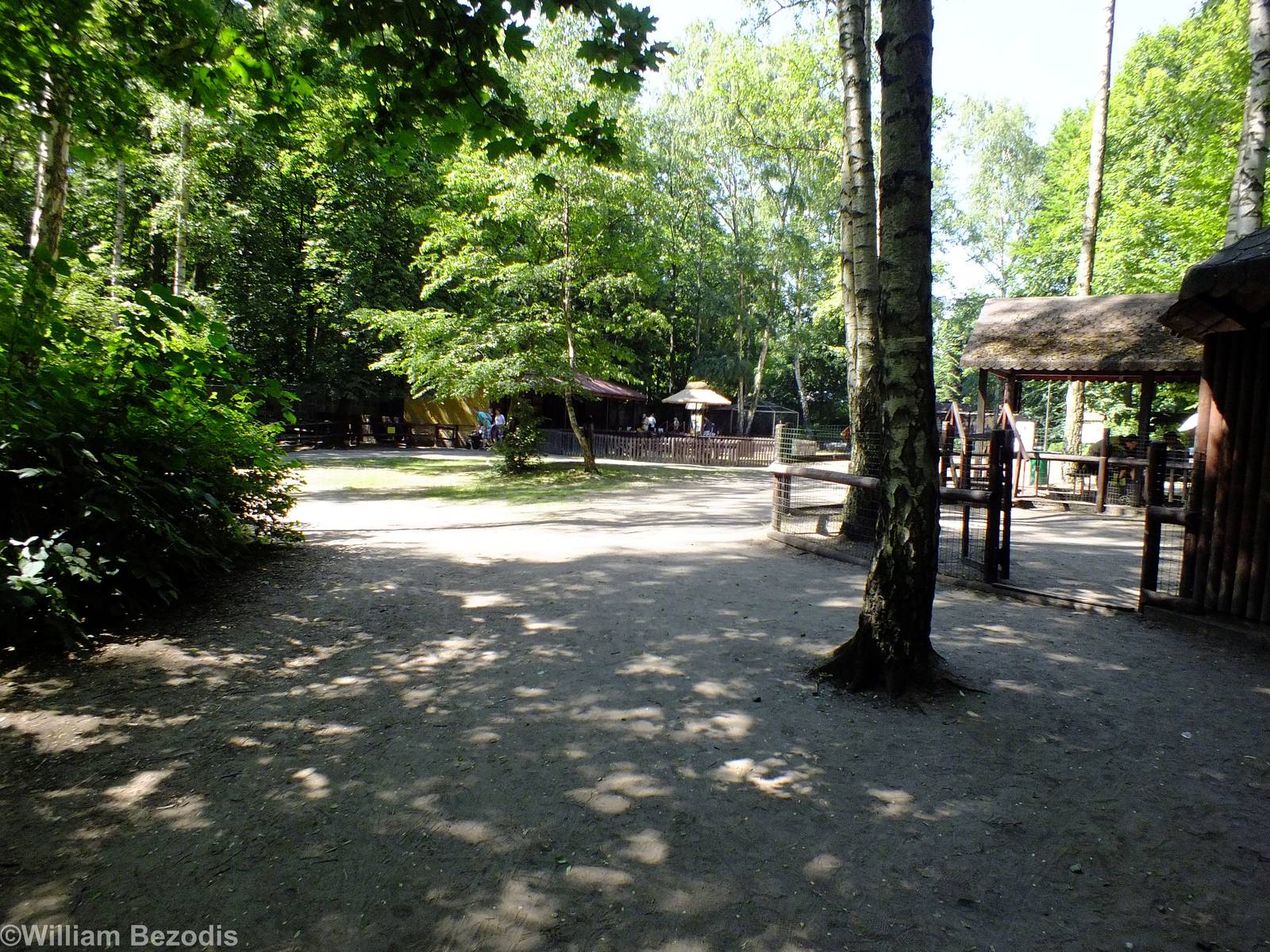 View of the Childrens' Zoo