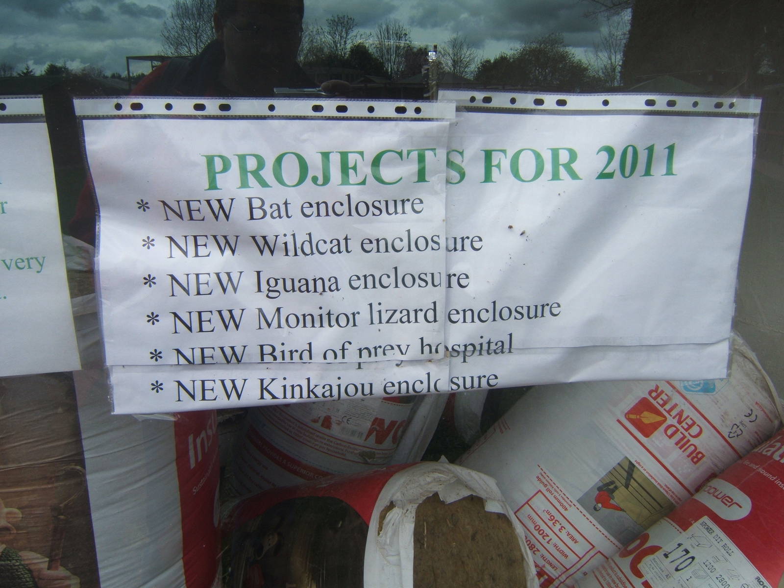 View of the current plans for the year