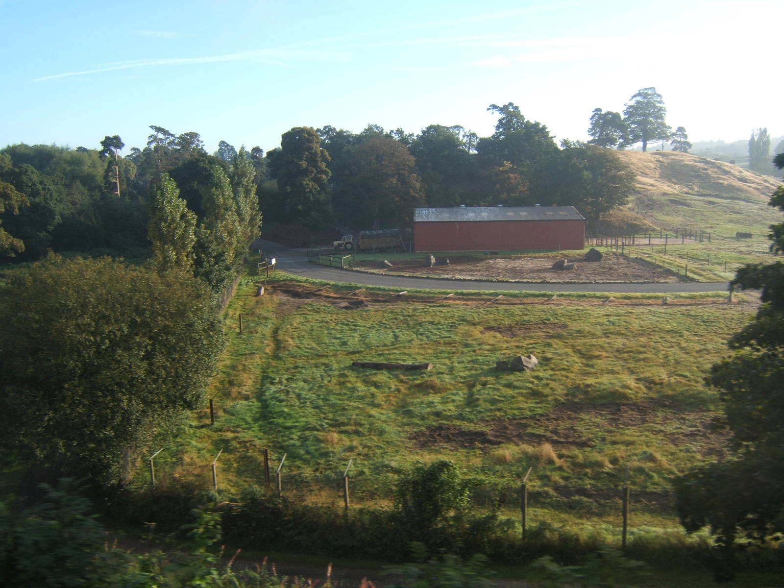View of the Elephant House from the SVR