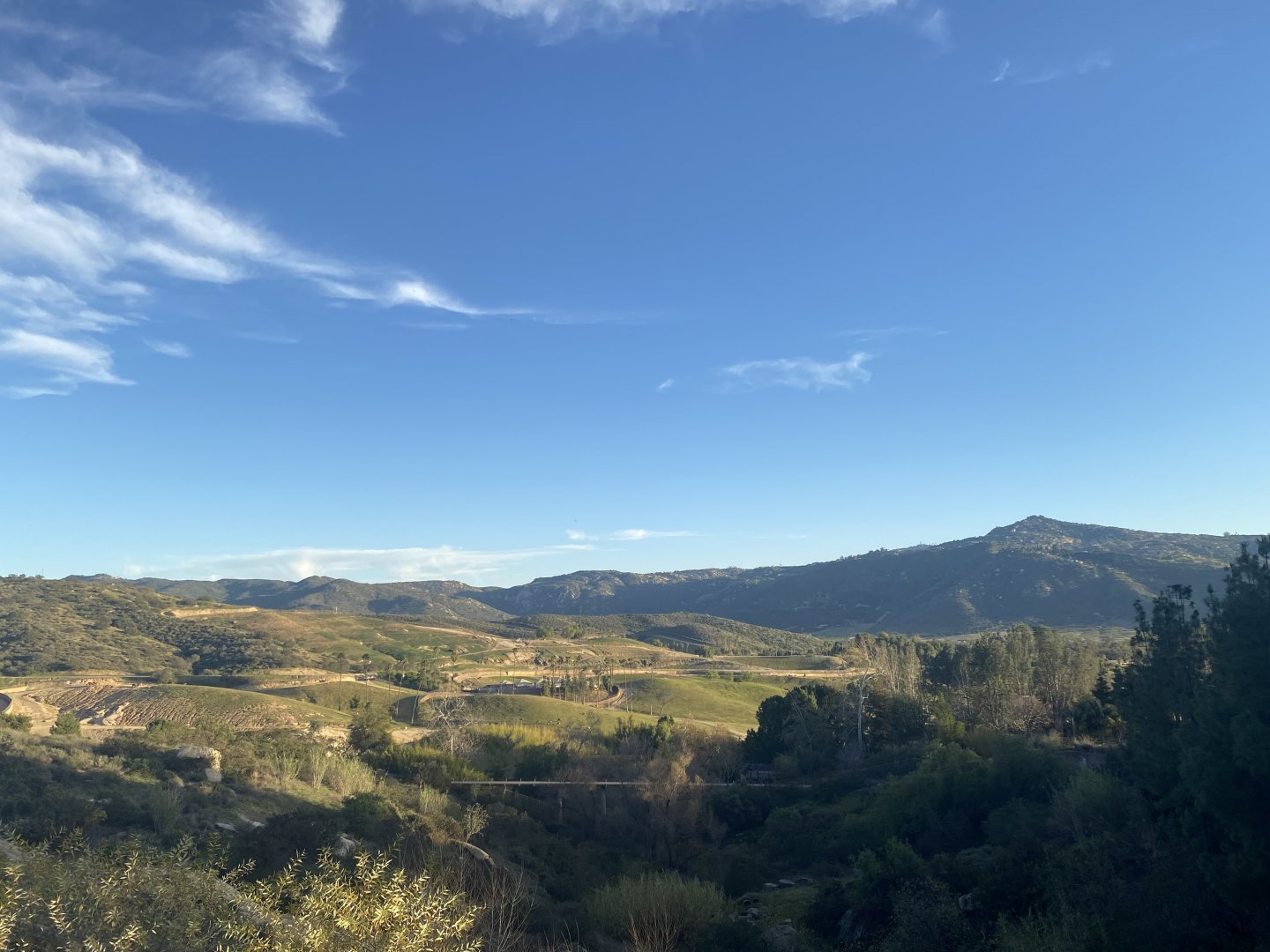 View of the Field Habitats from Condor Ridge