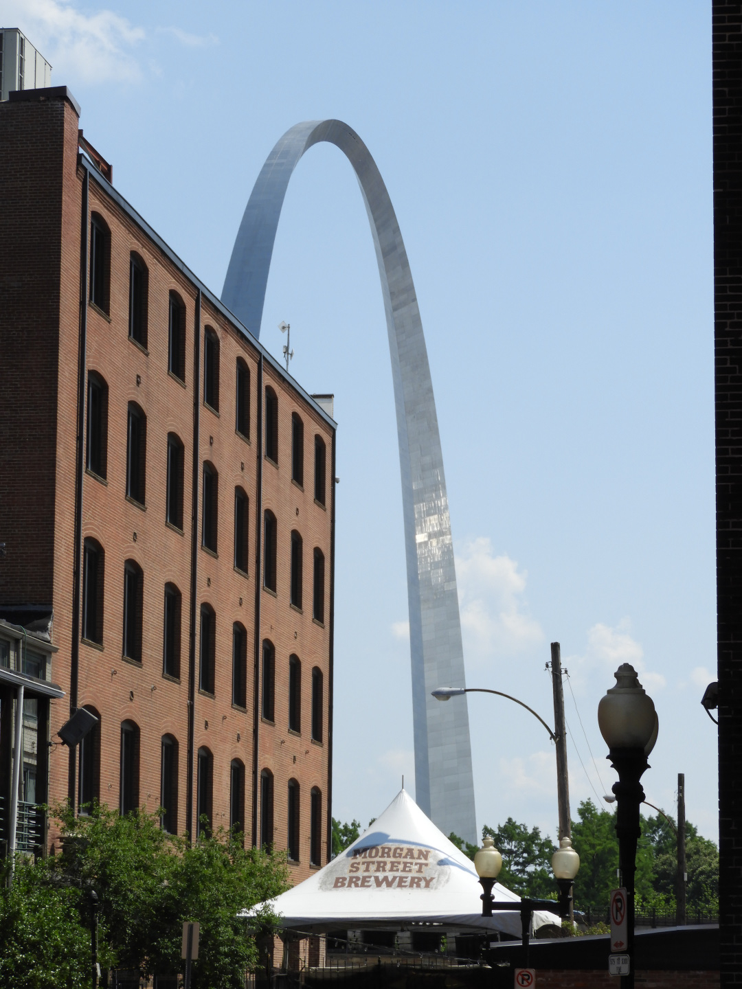 View of the Gateway Arch