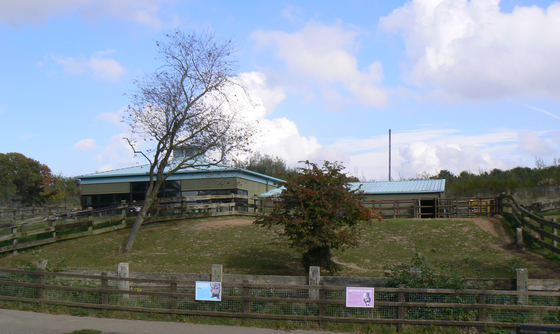 View of the Hippopotamus House - 15 October 2016