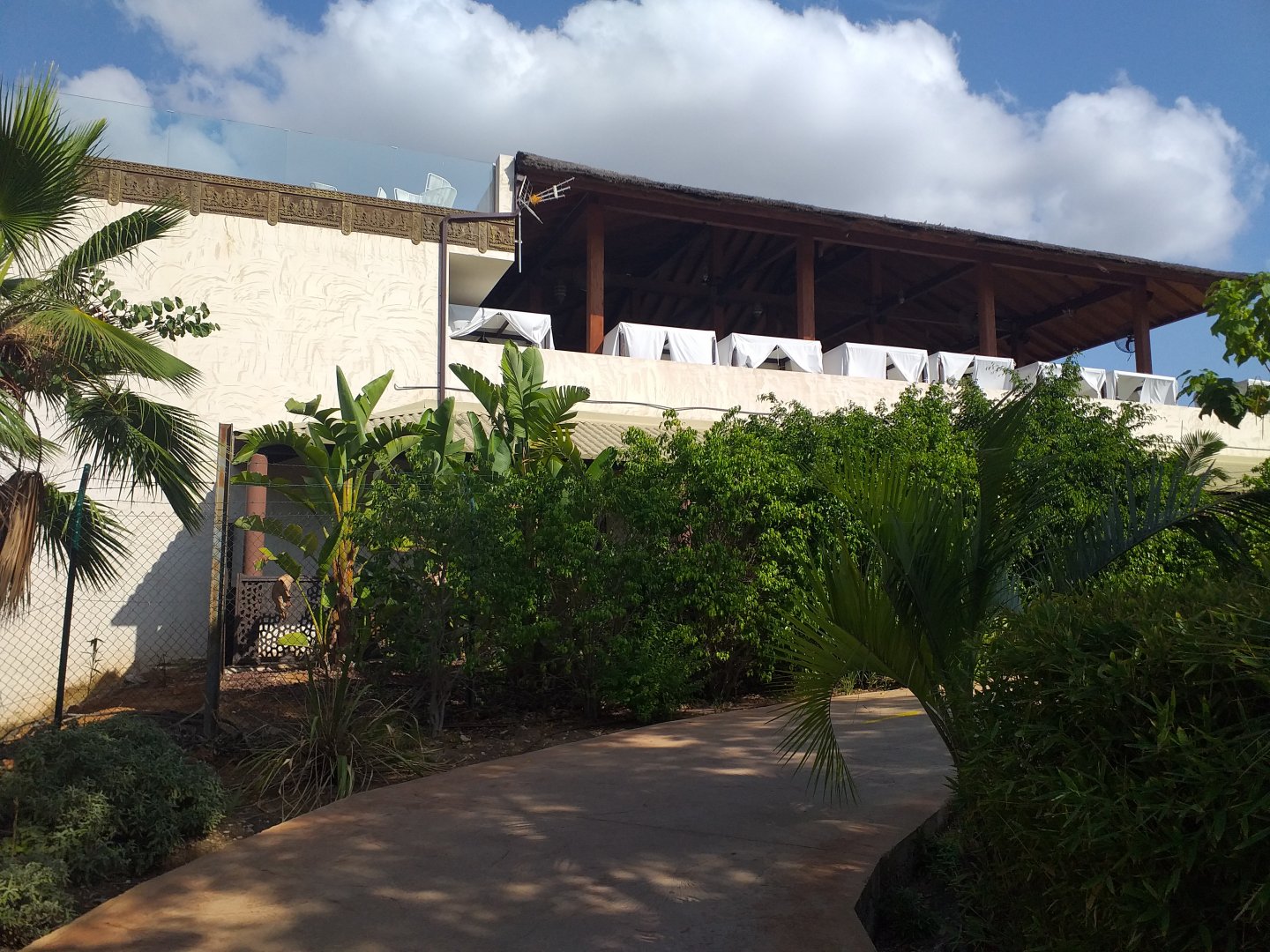 View of the hotel next door -TerraNatura Benidorm (2021)