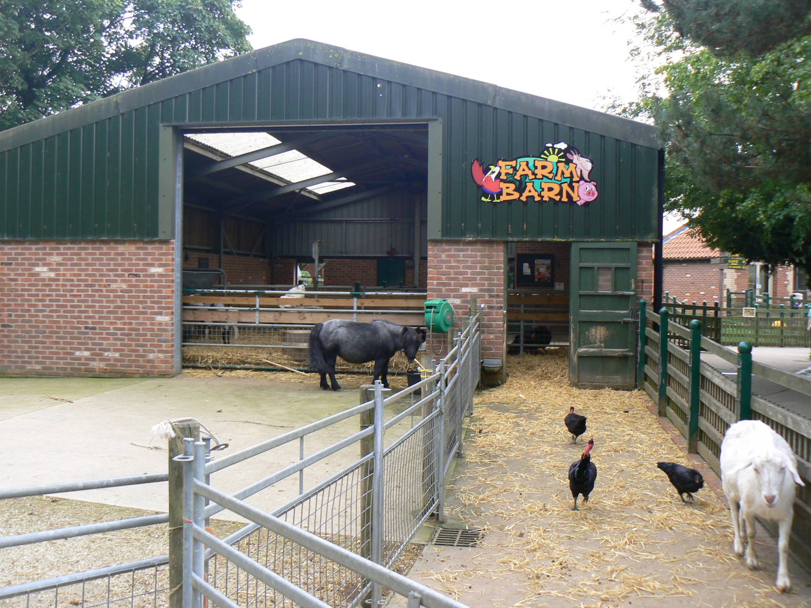 View Of The Imaginitvely Named Farm Barn