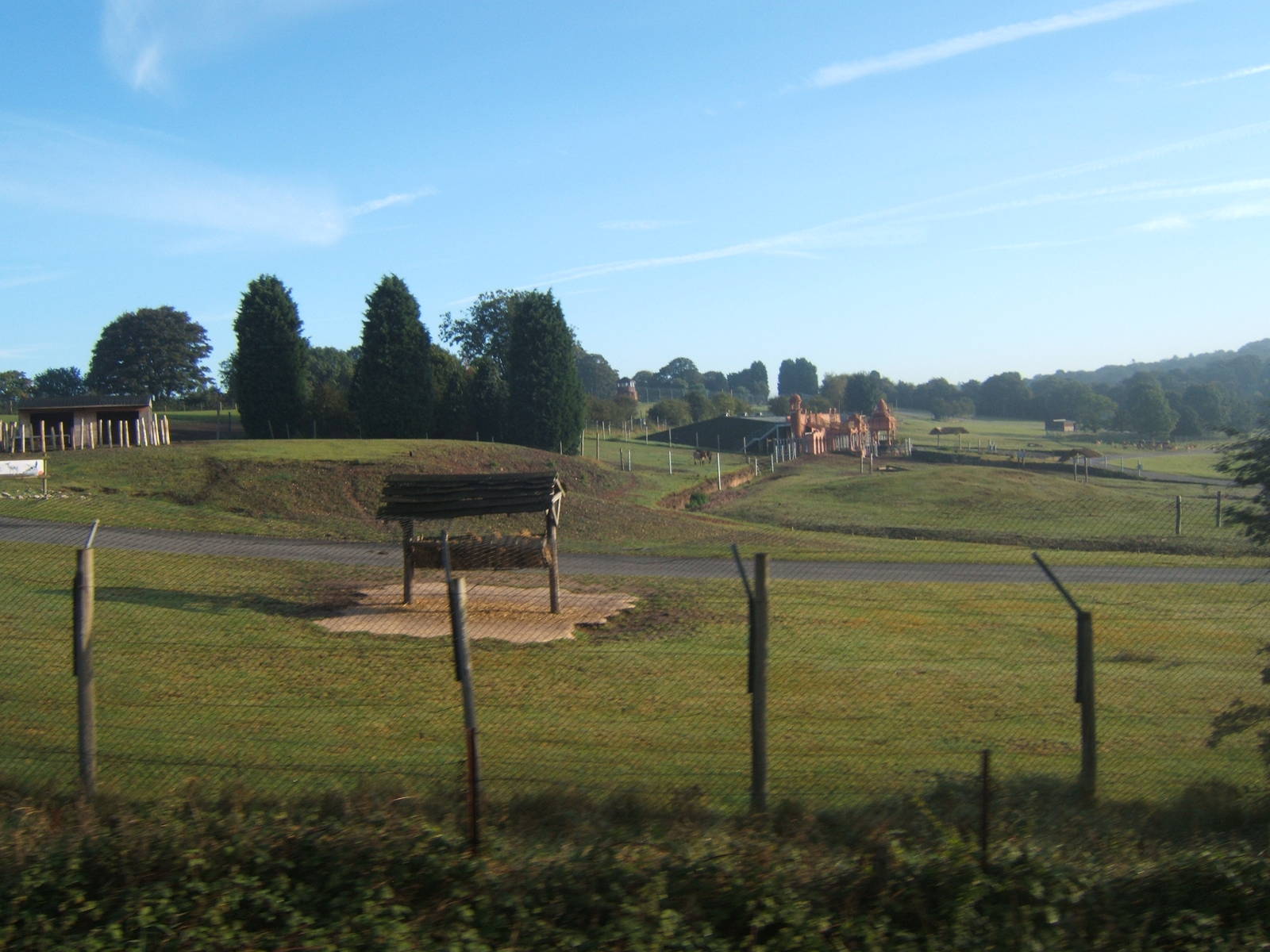 View of the Indian Rhino House from the SVR