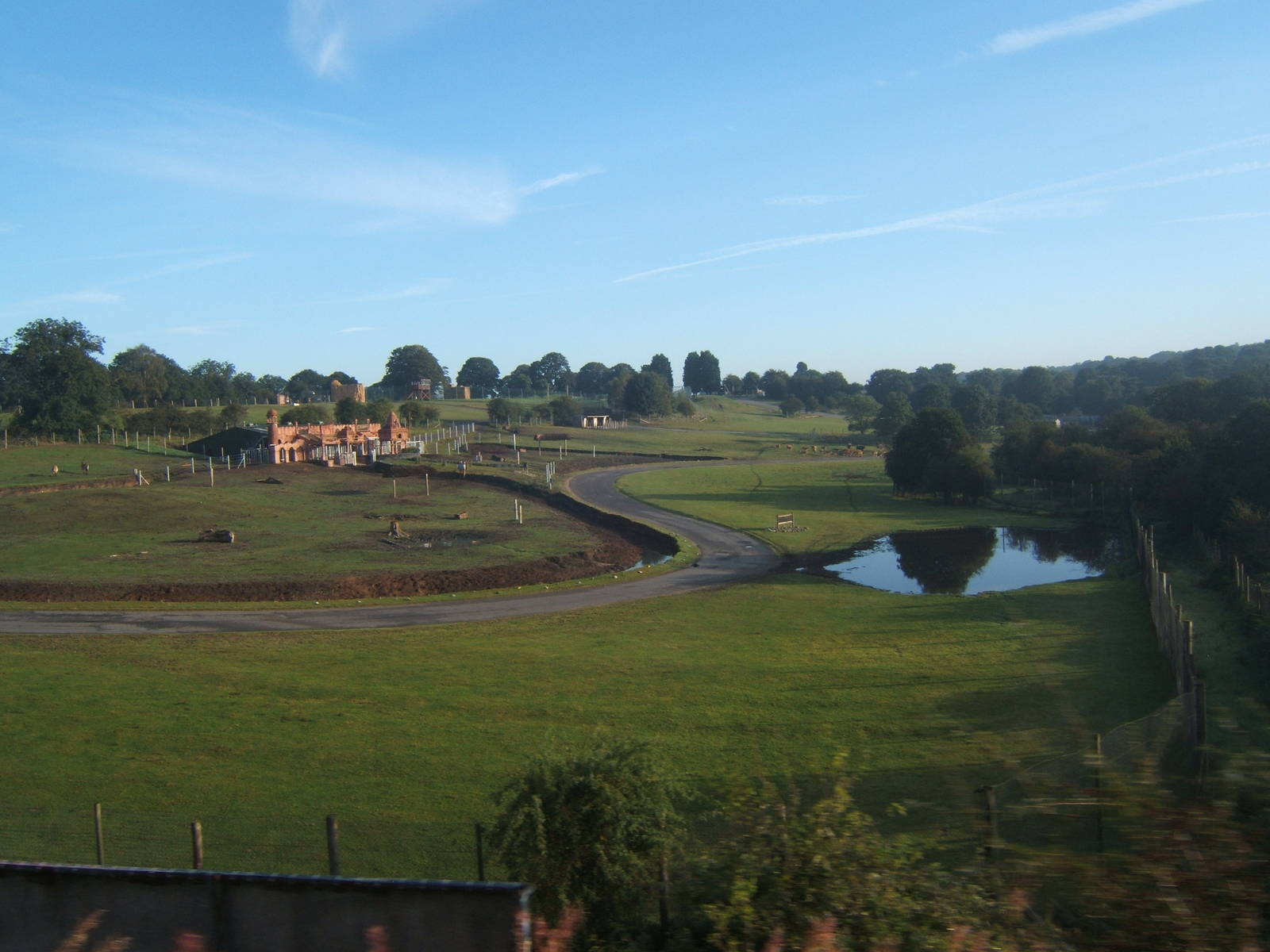 View of the Indian Rhino House from the SVR