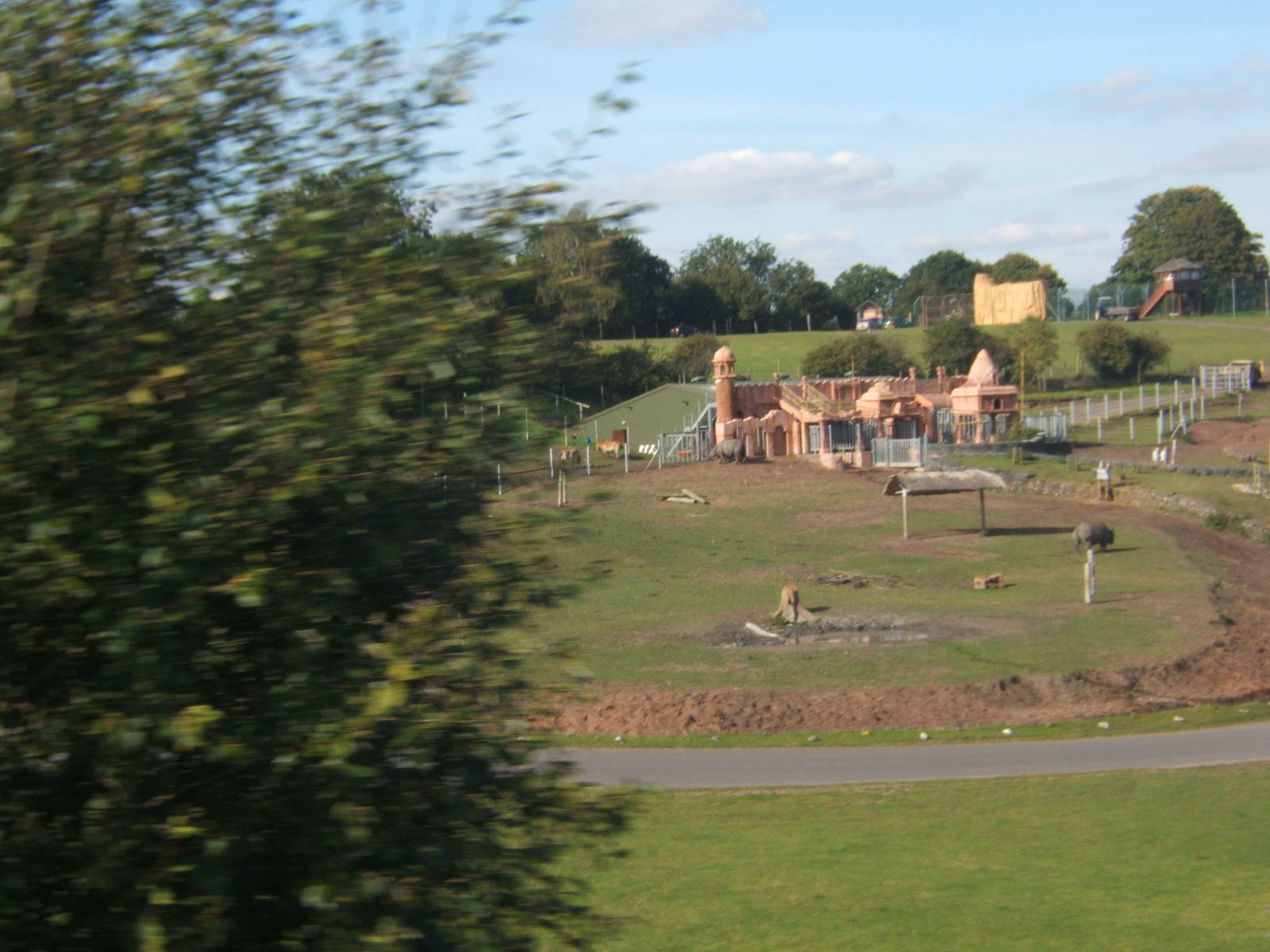 View of the Indian Rhino House from the SVR