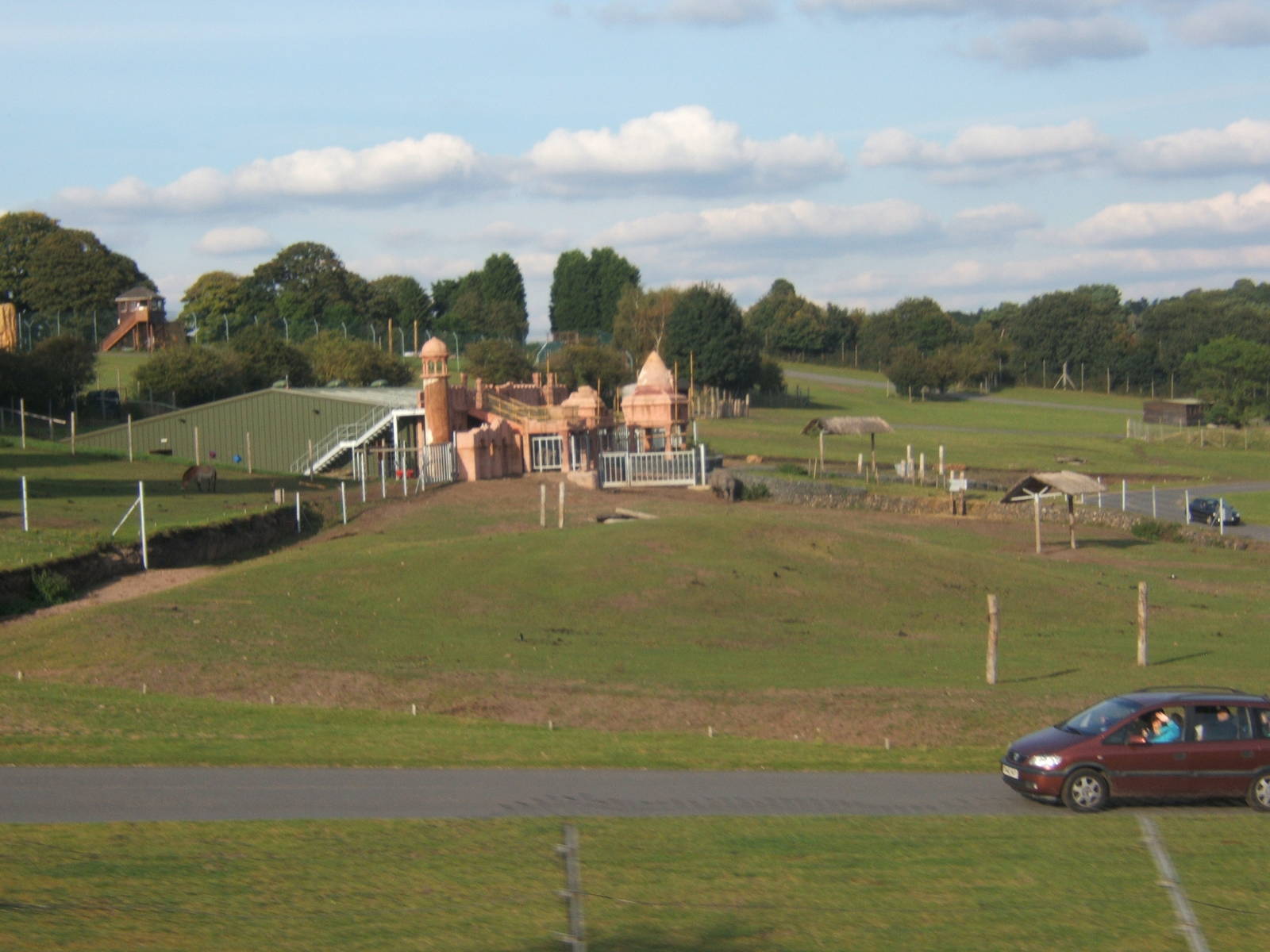 View of the Indian Rhino House from the SVR