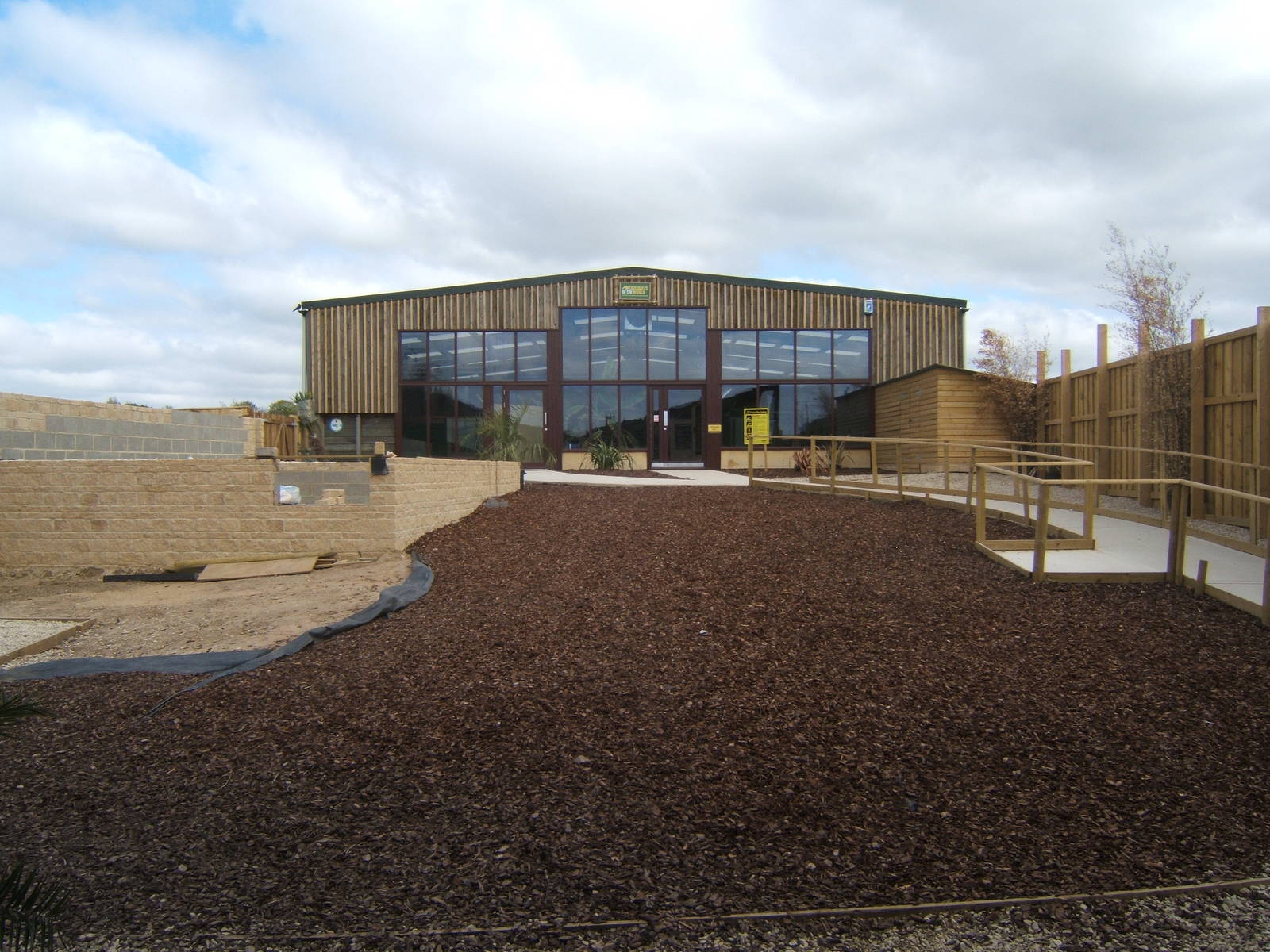 View of the Large Crocodile House