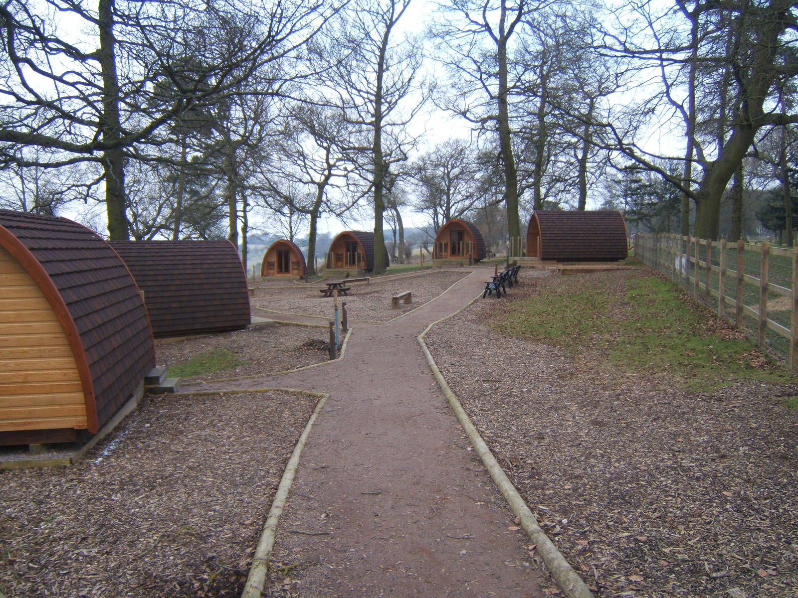 View of the Lookout Lodges at Whipsnade