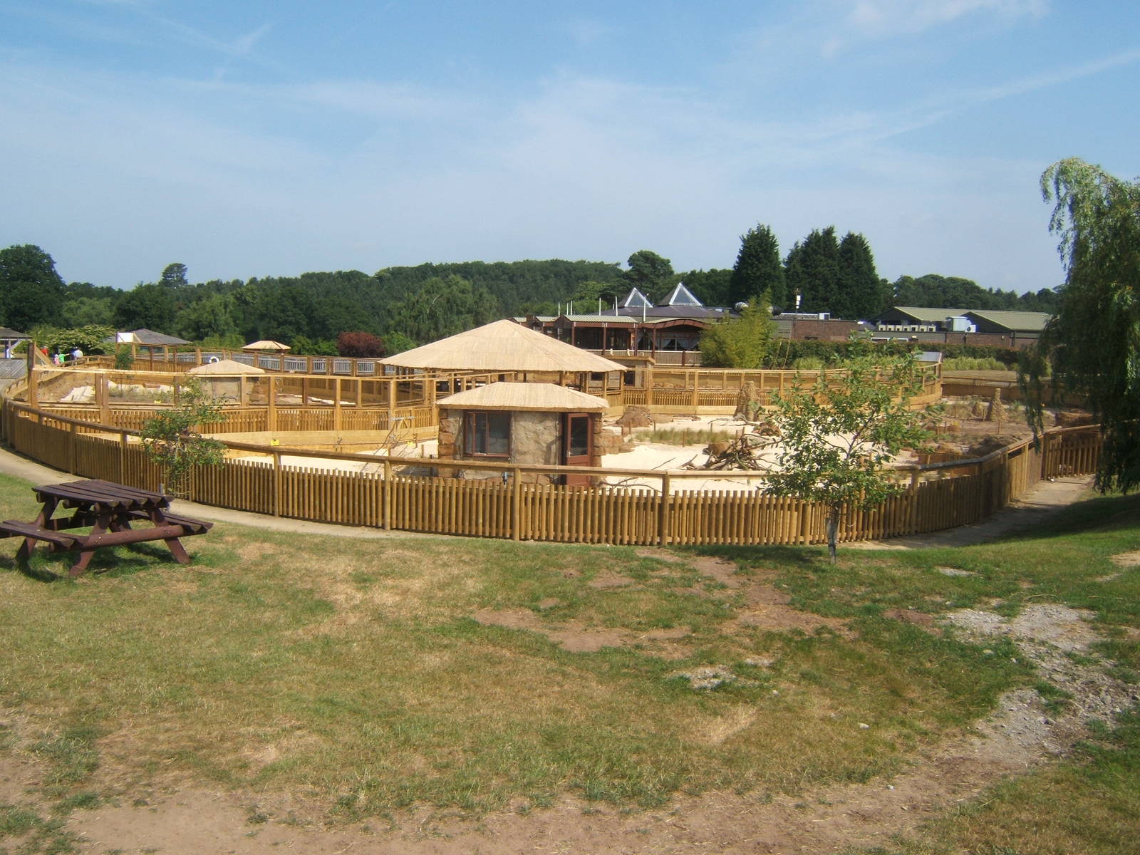 View of the new Desert Springs exhibit