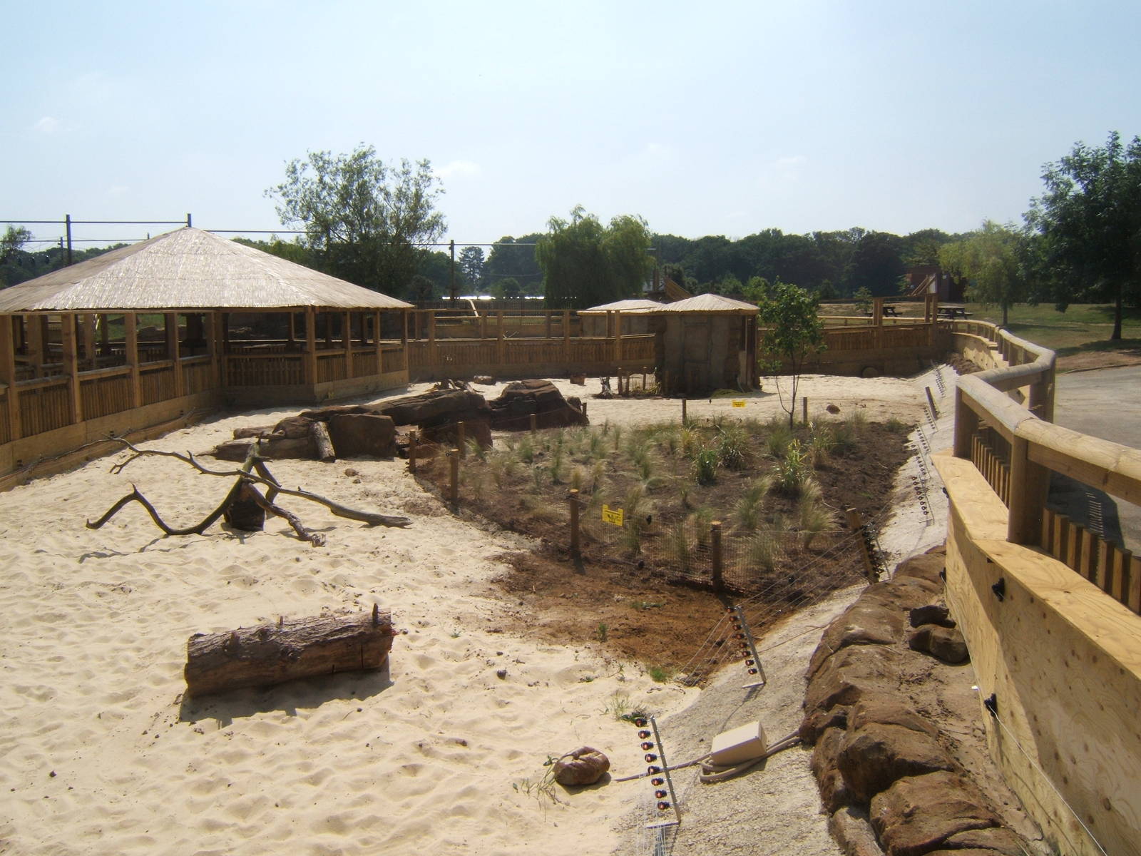 View of the new Desert Springs exhibit