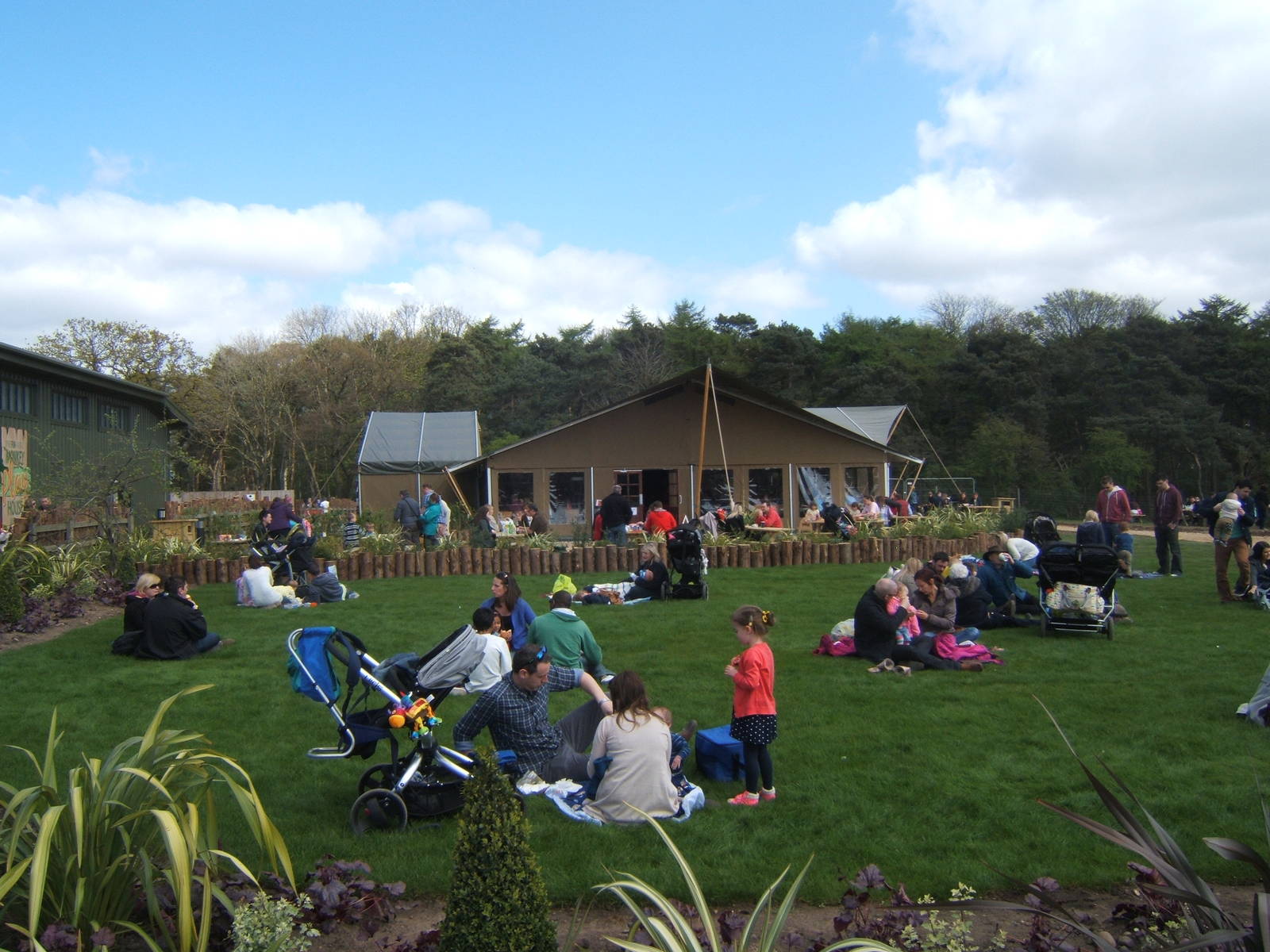 View of the new main Cafe