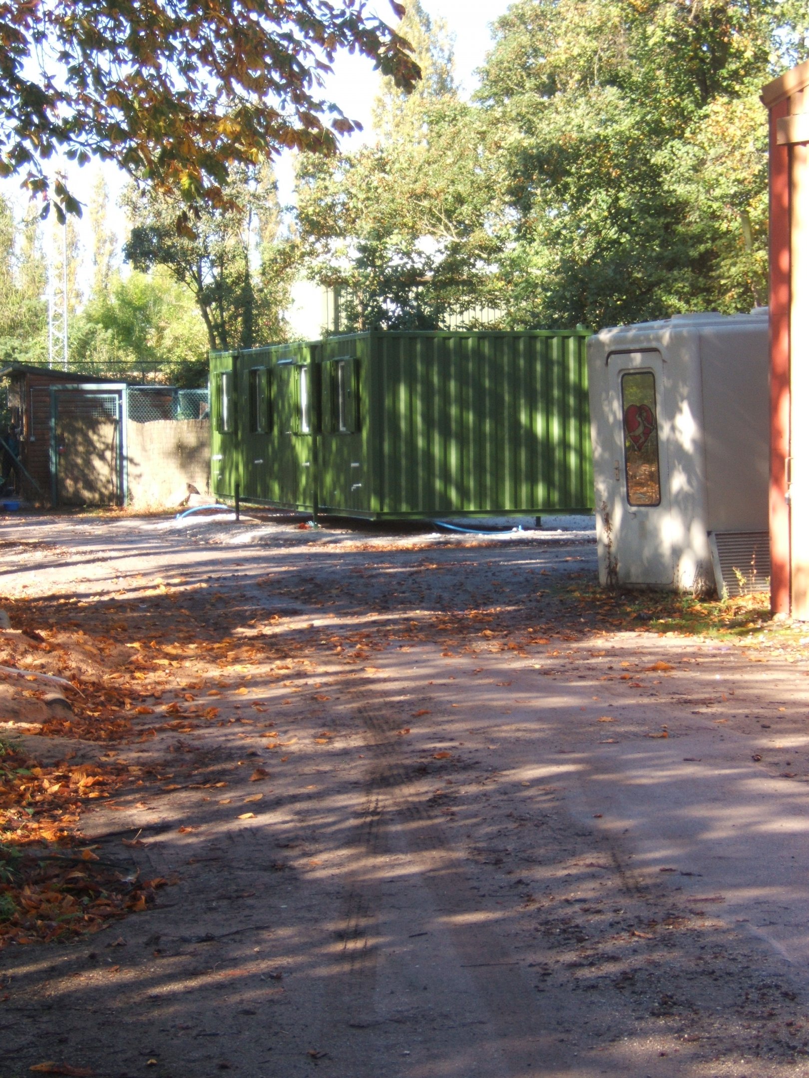 View of the new off show small mammal breeding centre