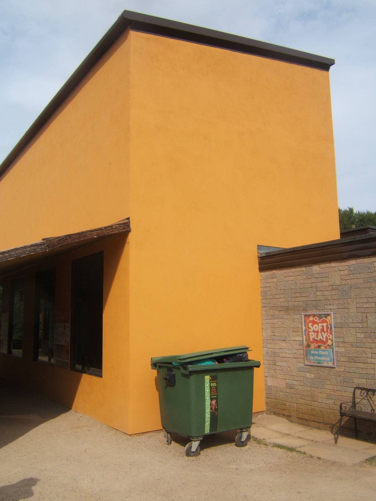 View of the new Orang-Utan Housing