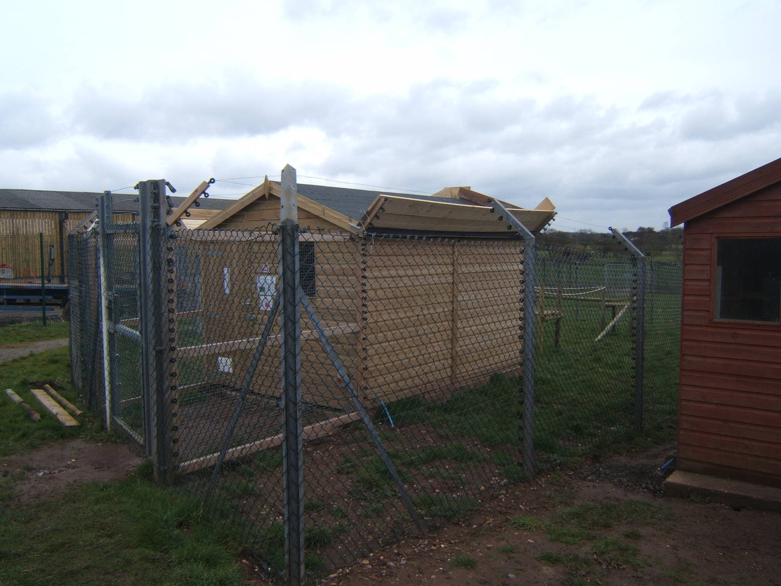View of the new Ring-tailed Lemur House