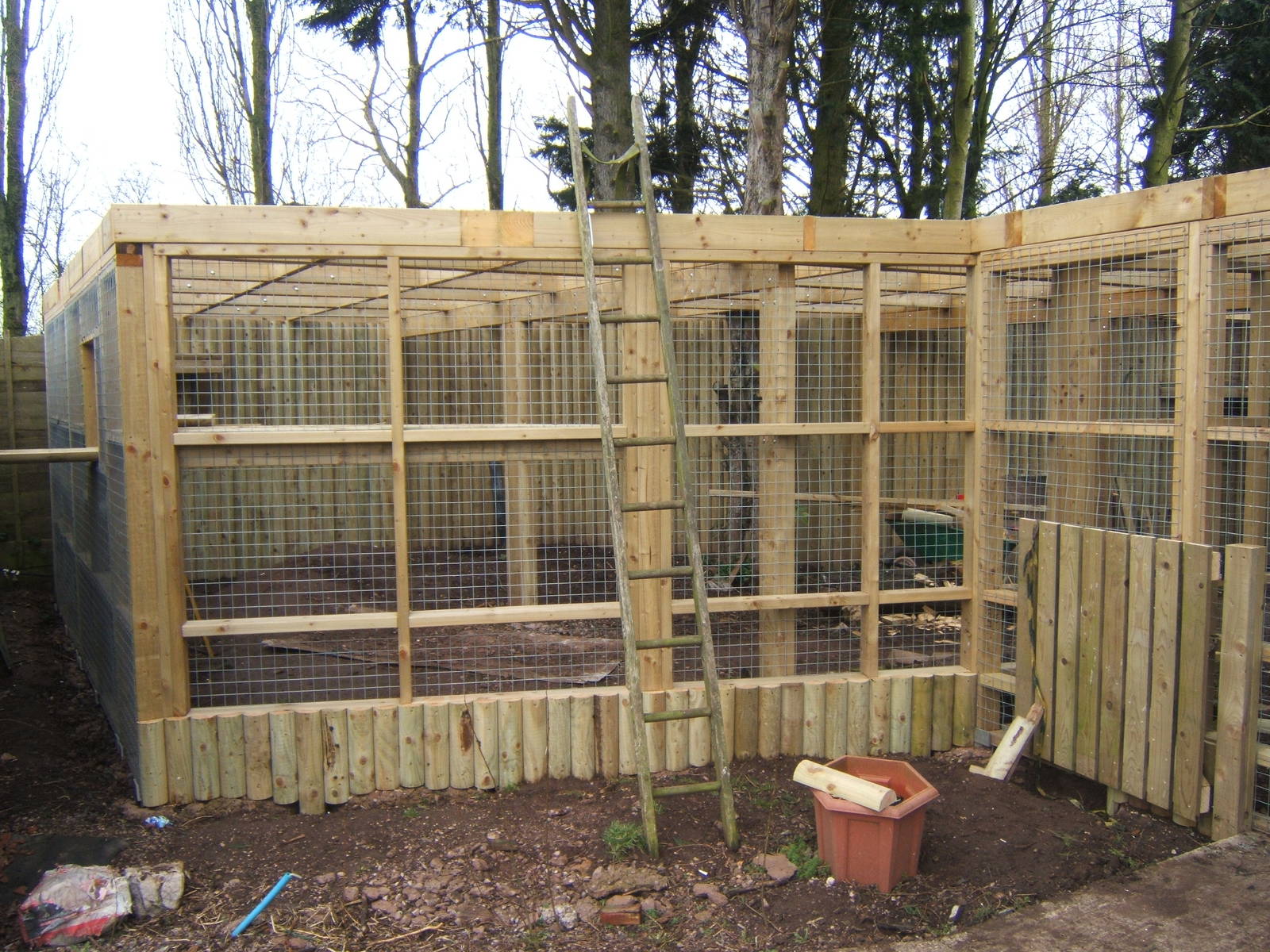 View of the new Wildcat enclosure