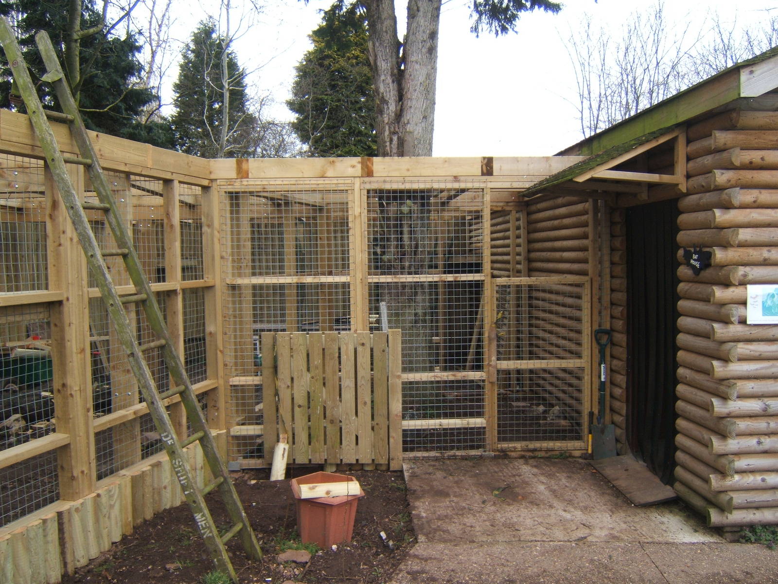View of the new Wildcat enclosure