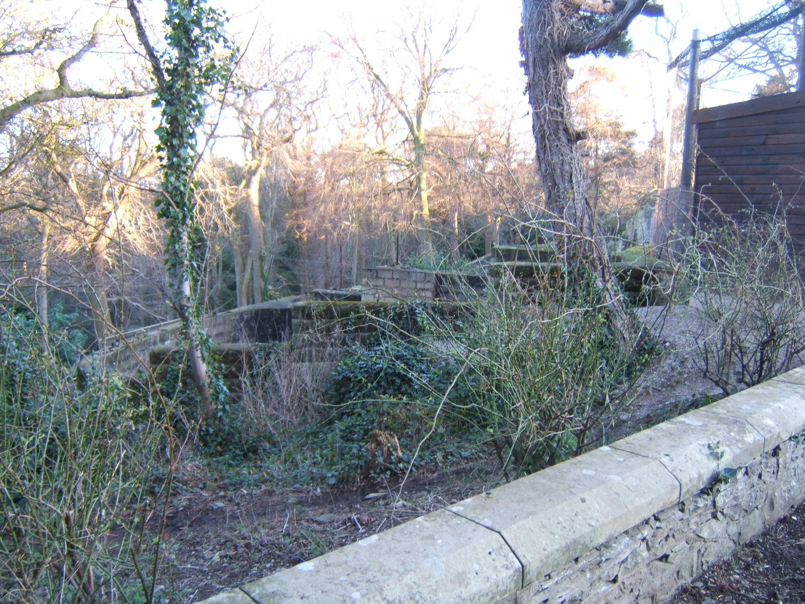 View of the old Bear pits