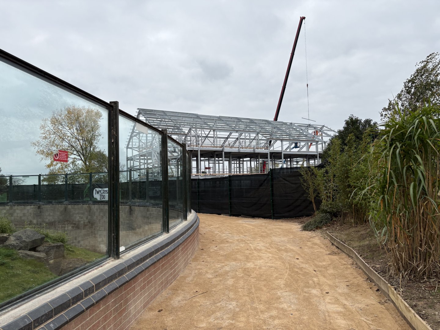 View of the Orangutan House