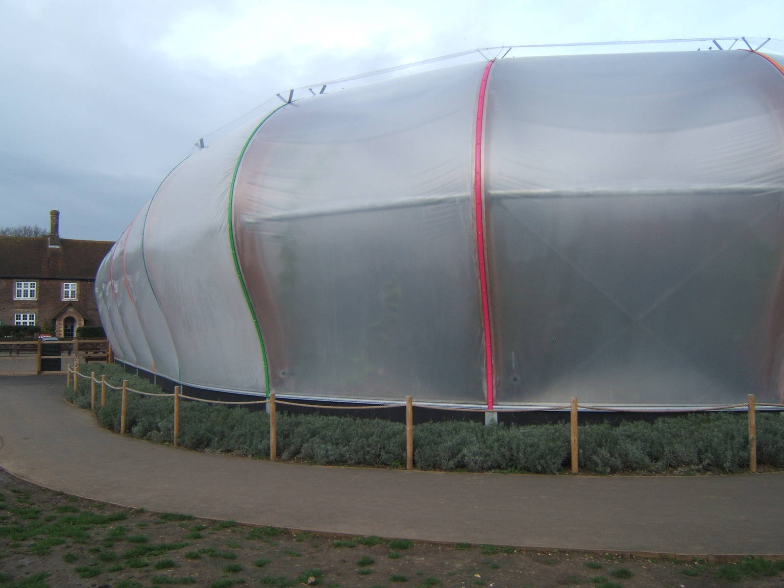 View of the outside of the Butterfly House