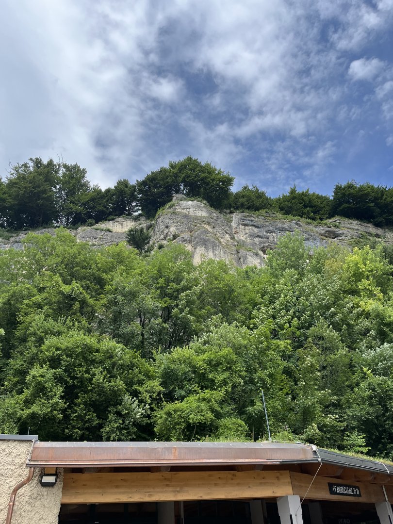 View of the rock face 13.7.25