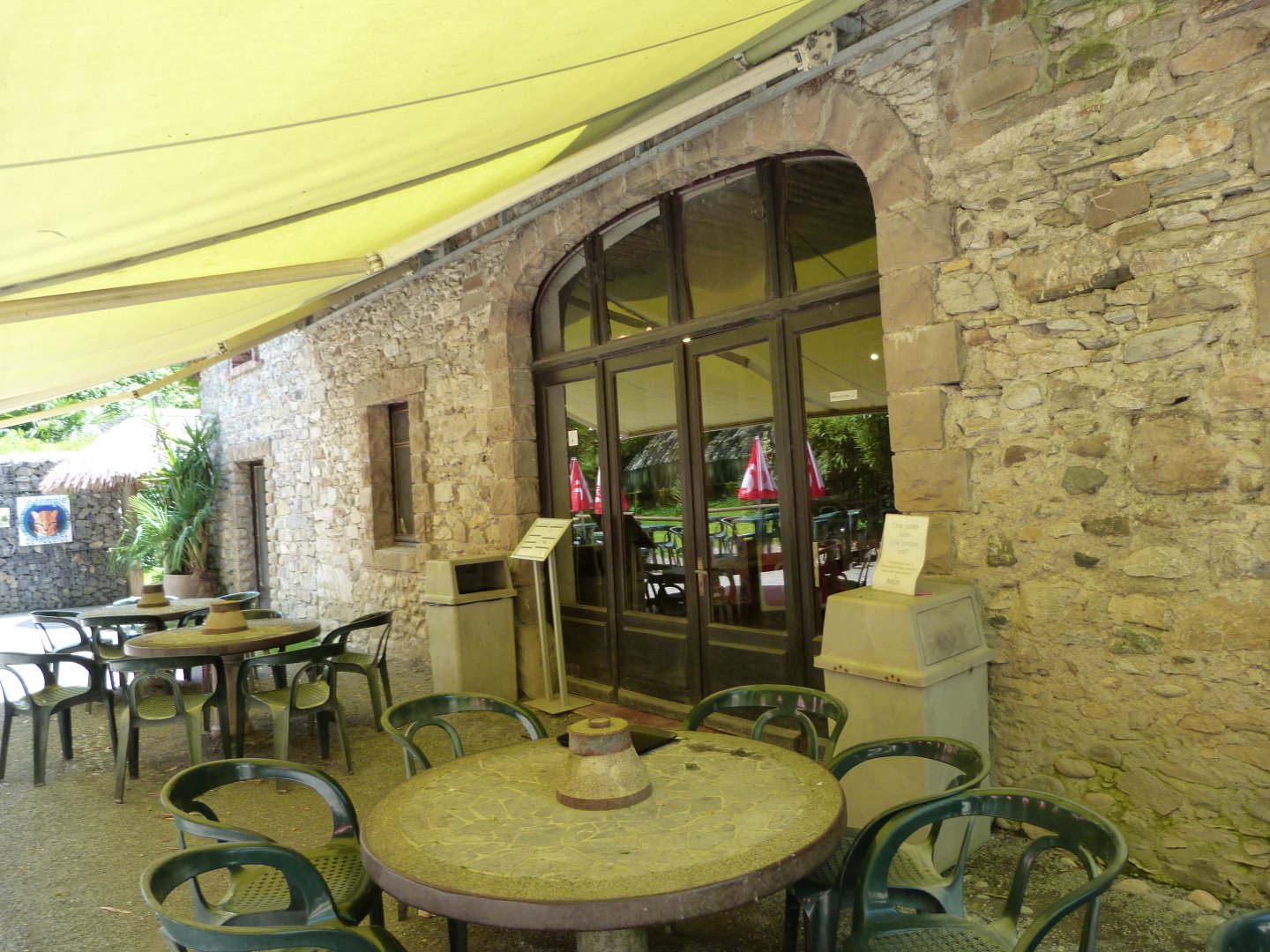View of the snack bar -Zoo d'Asson (2025)