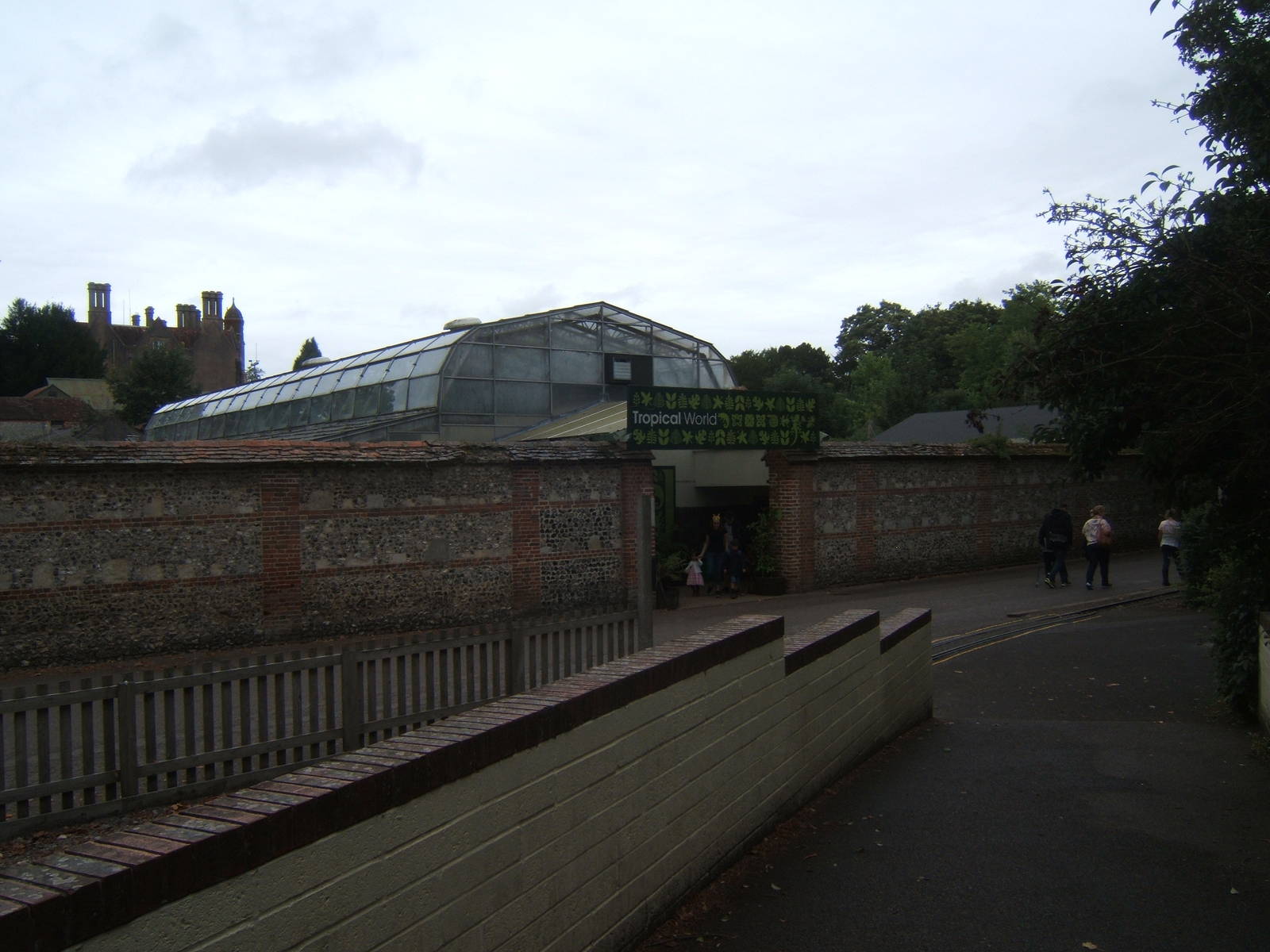 View of the Tropical House