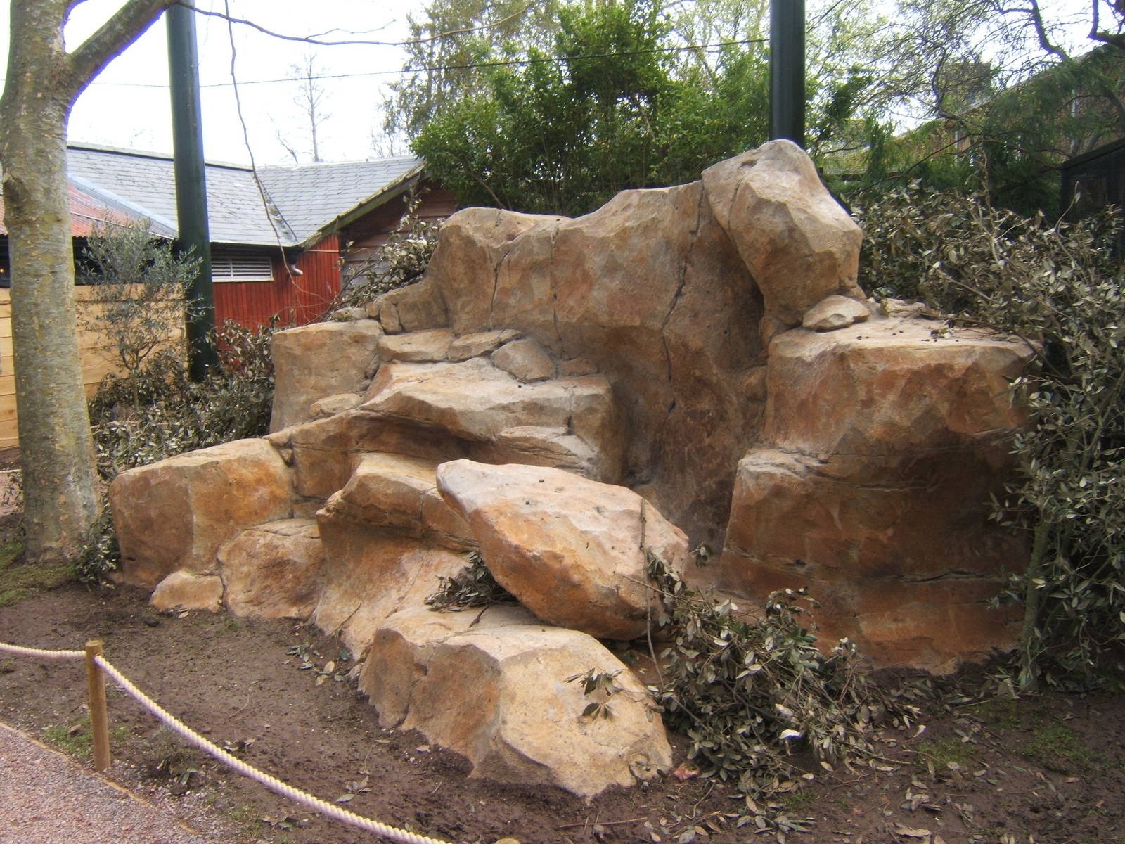 View of the Wallaby Walk through