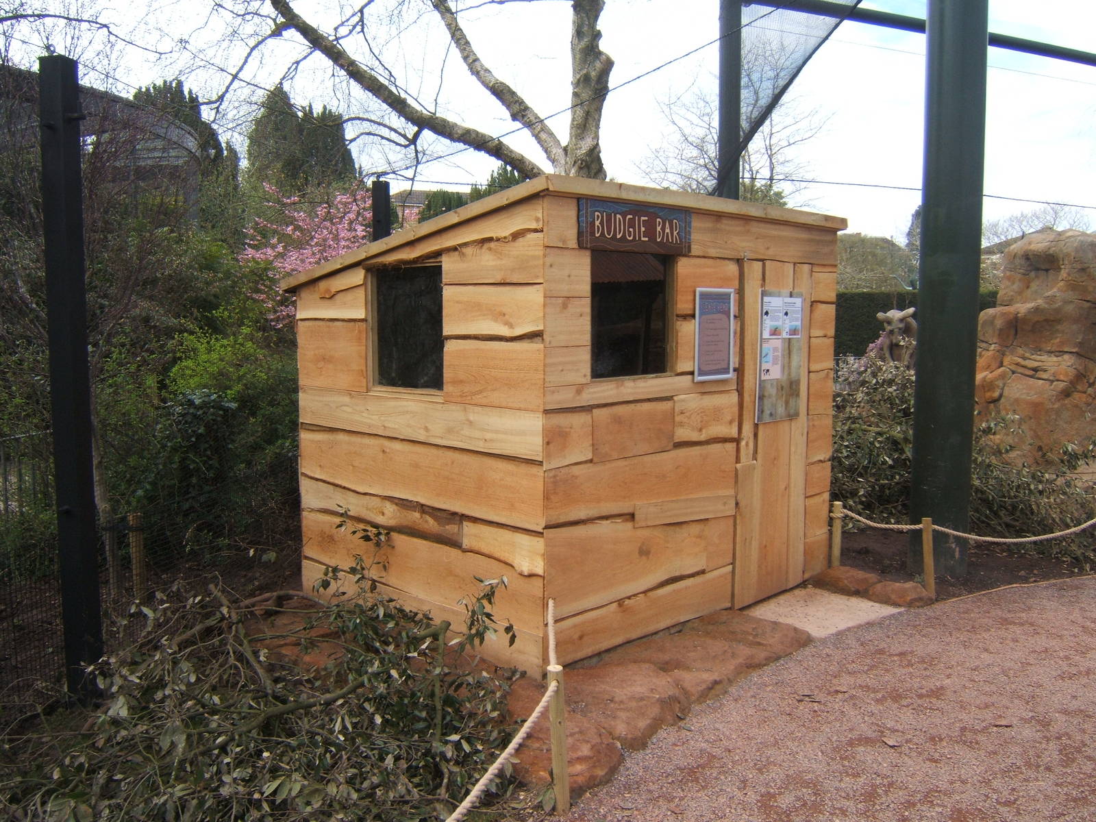 View of the Wallaby Walk through