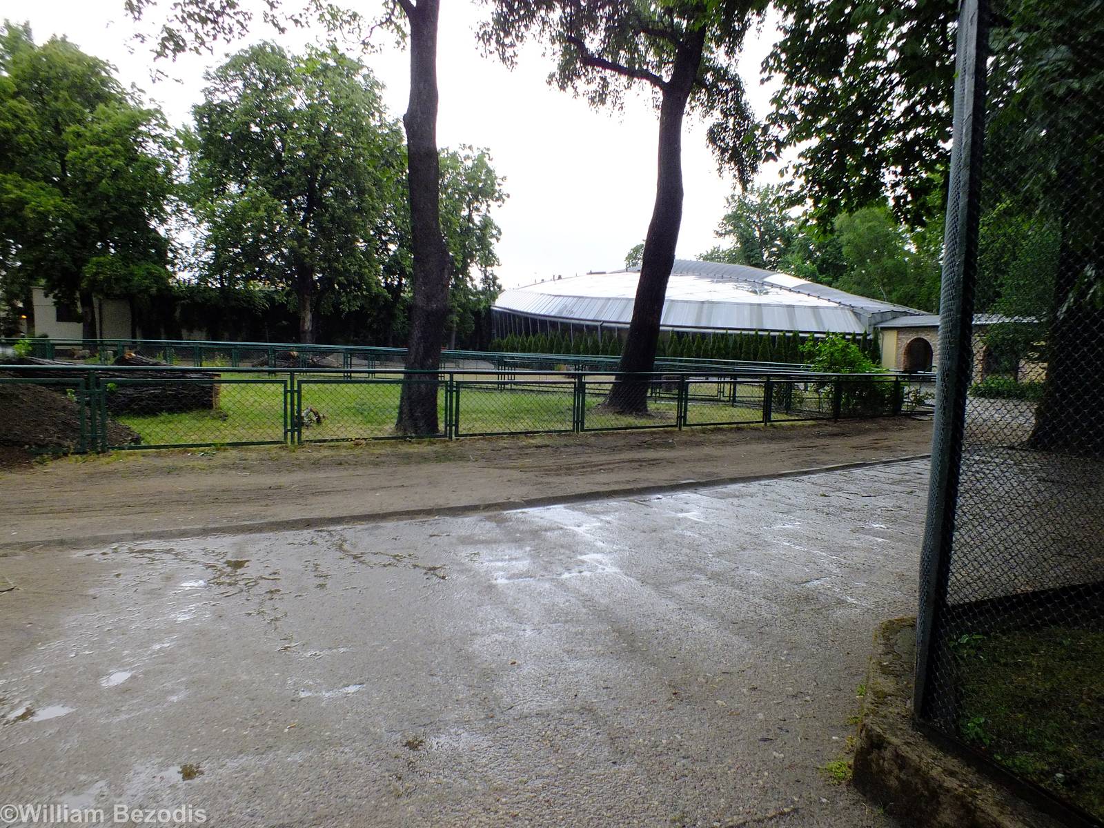 View of the Zoo and Cold-Blooded Animal Pavilion