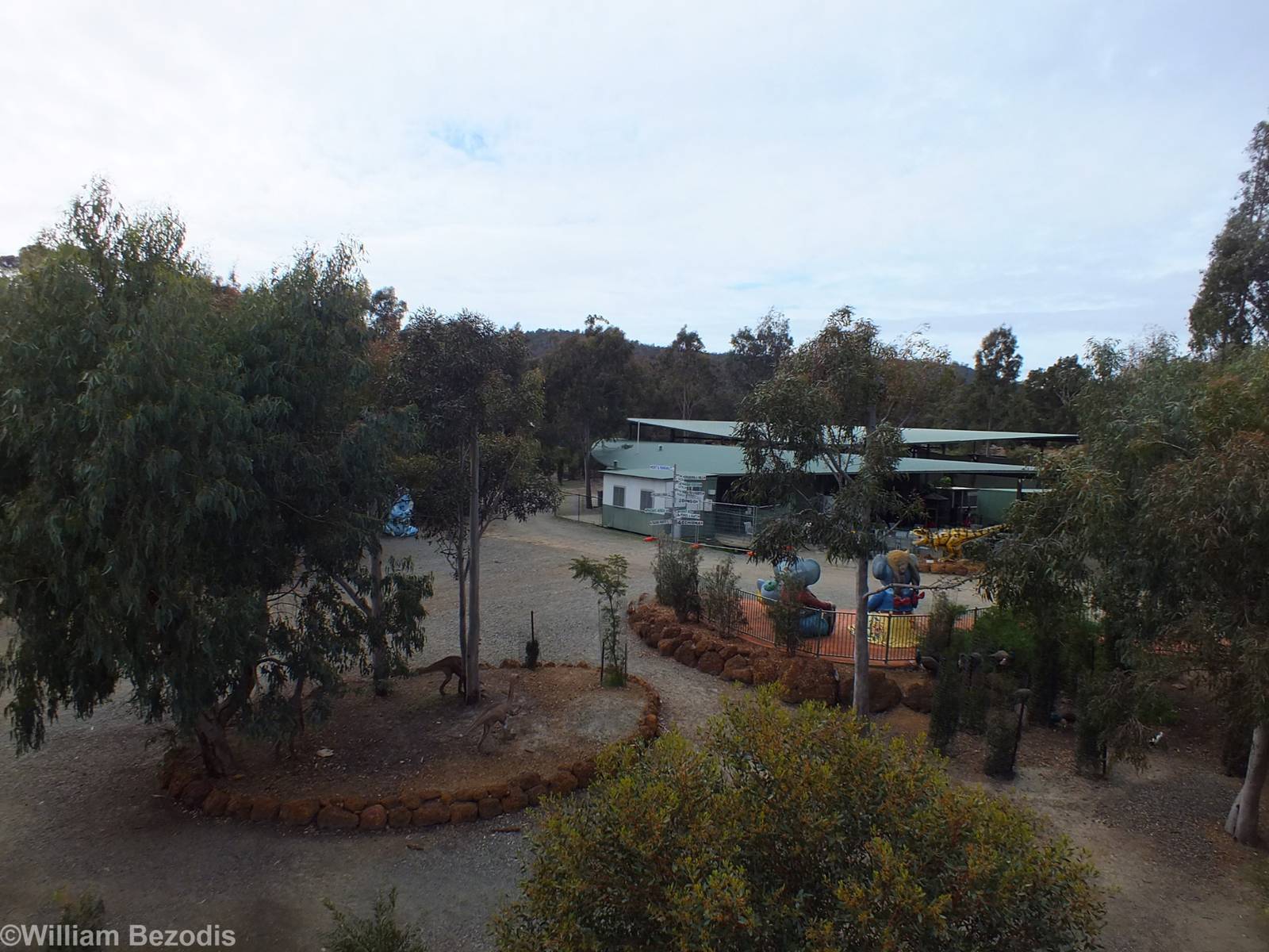 View of the Zoo From the Deep Space Observatory - Cohunu Koala Park