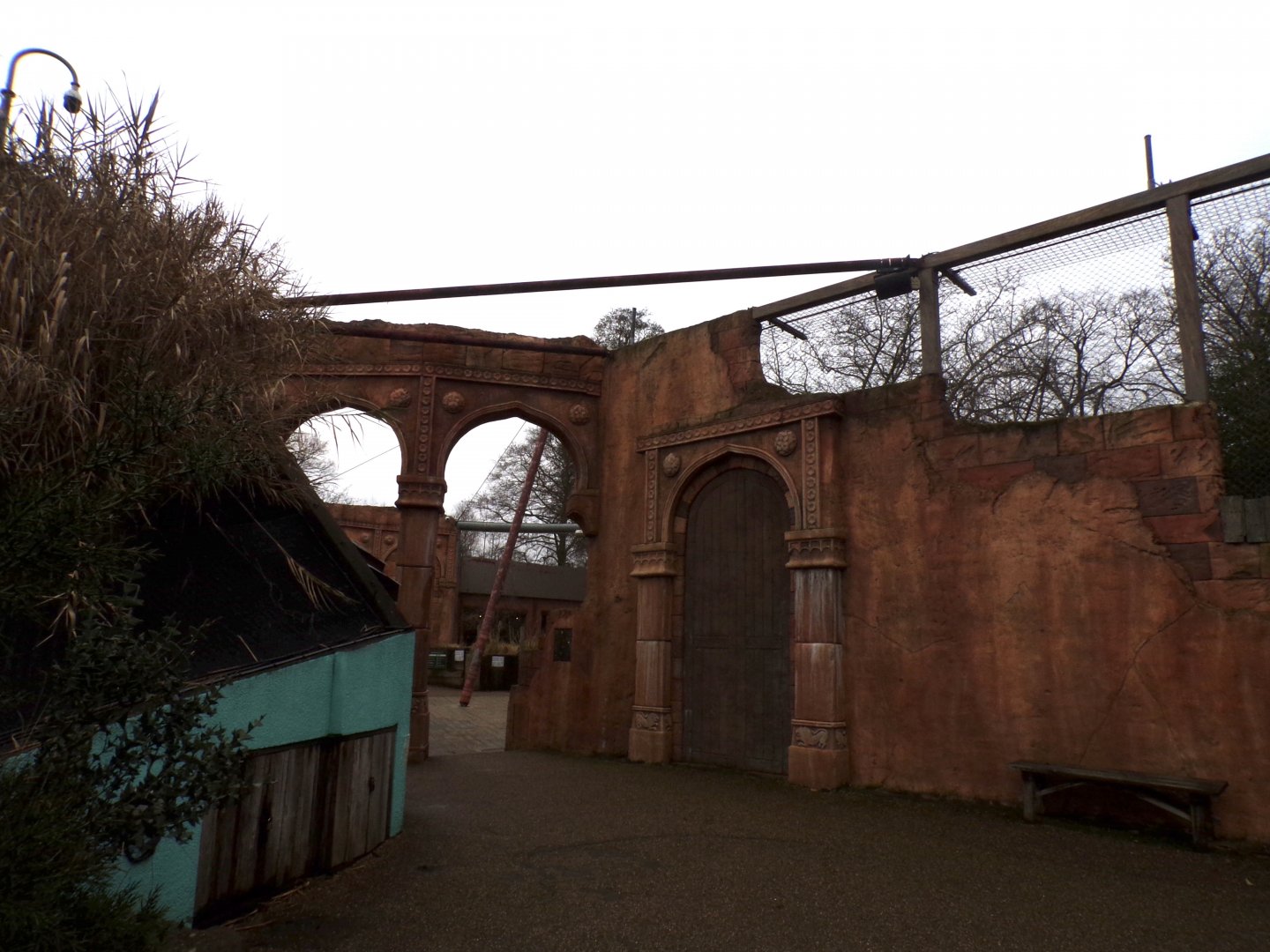 View of theming in Land of the Lions 11.2.25