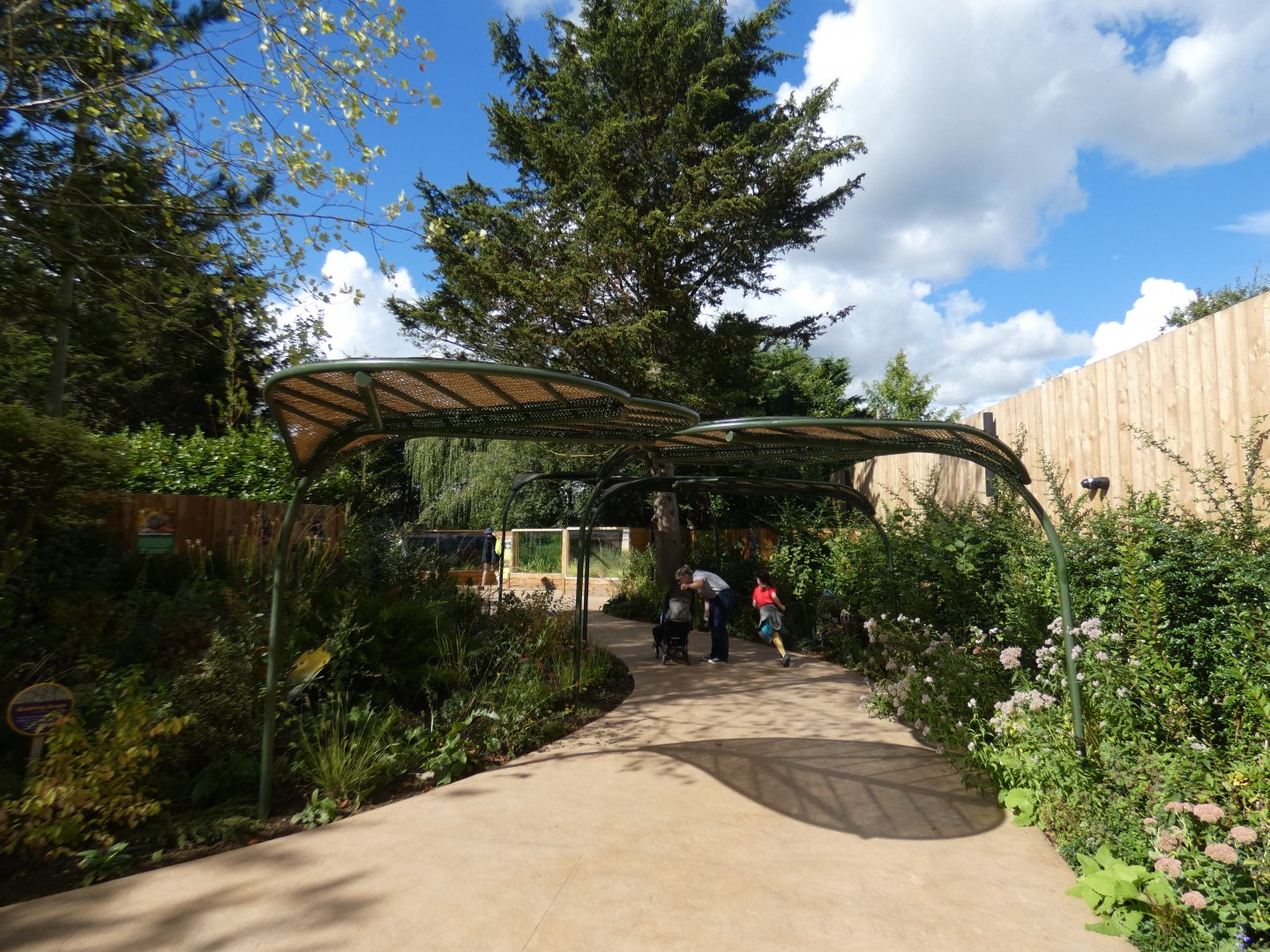 View of UK Centre for Species Survival Trail