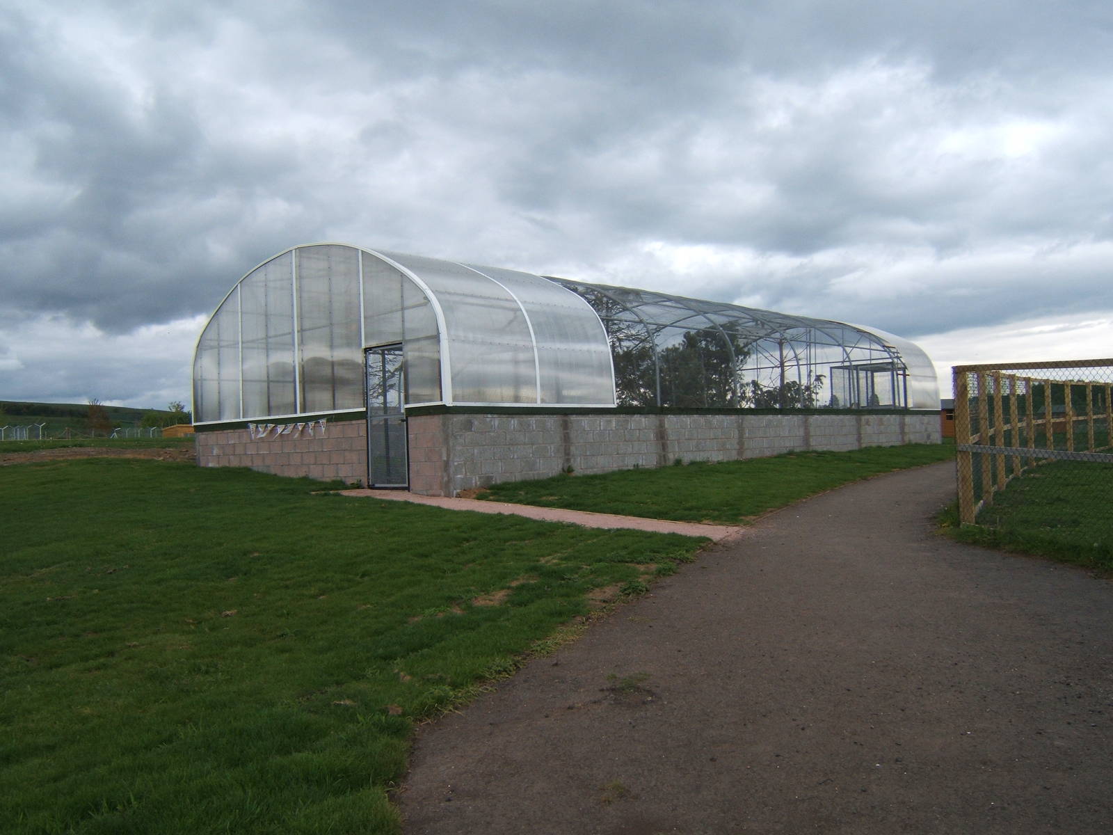 View of Walk through Bird Aviary