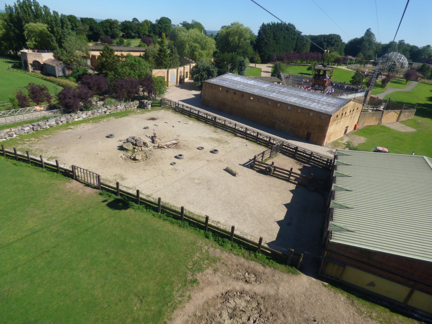 View of White Rhino Hardstand- 2016