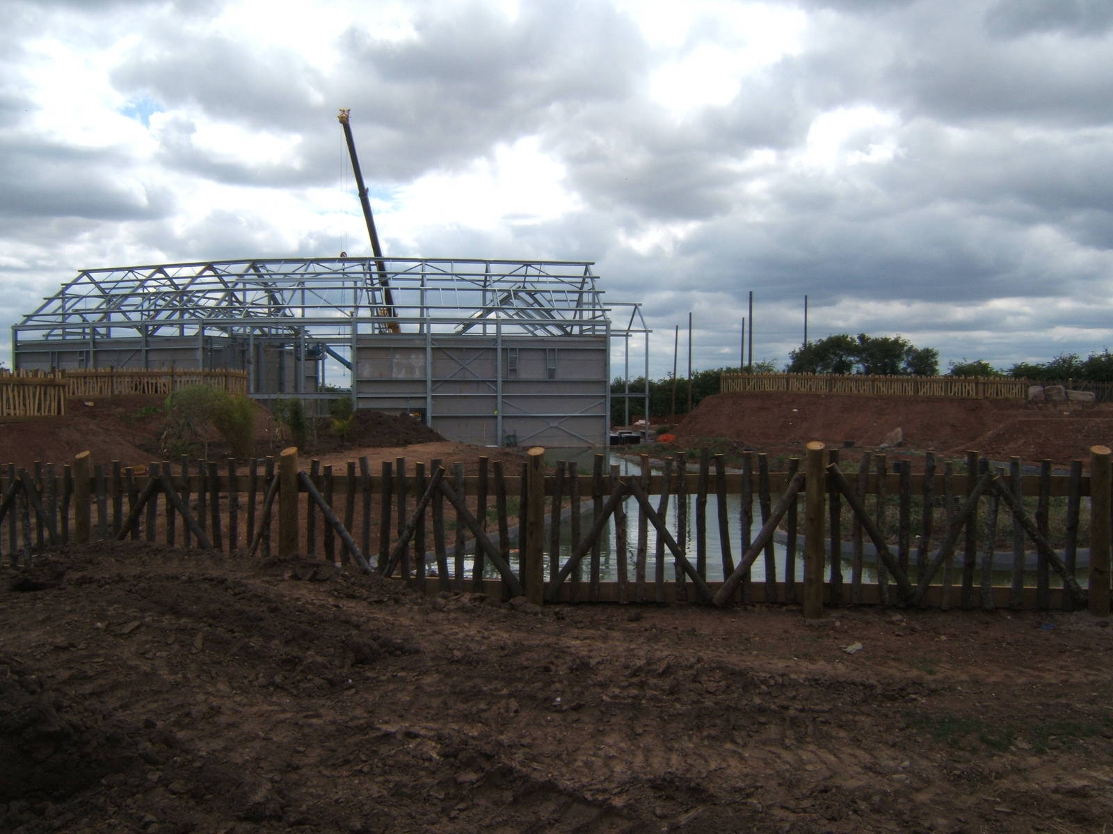 View of work on new Gibbon complex