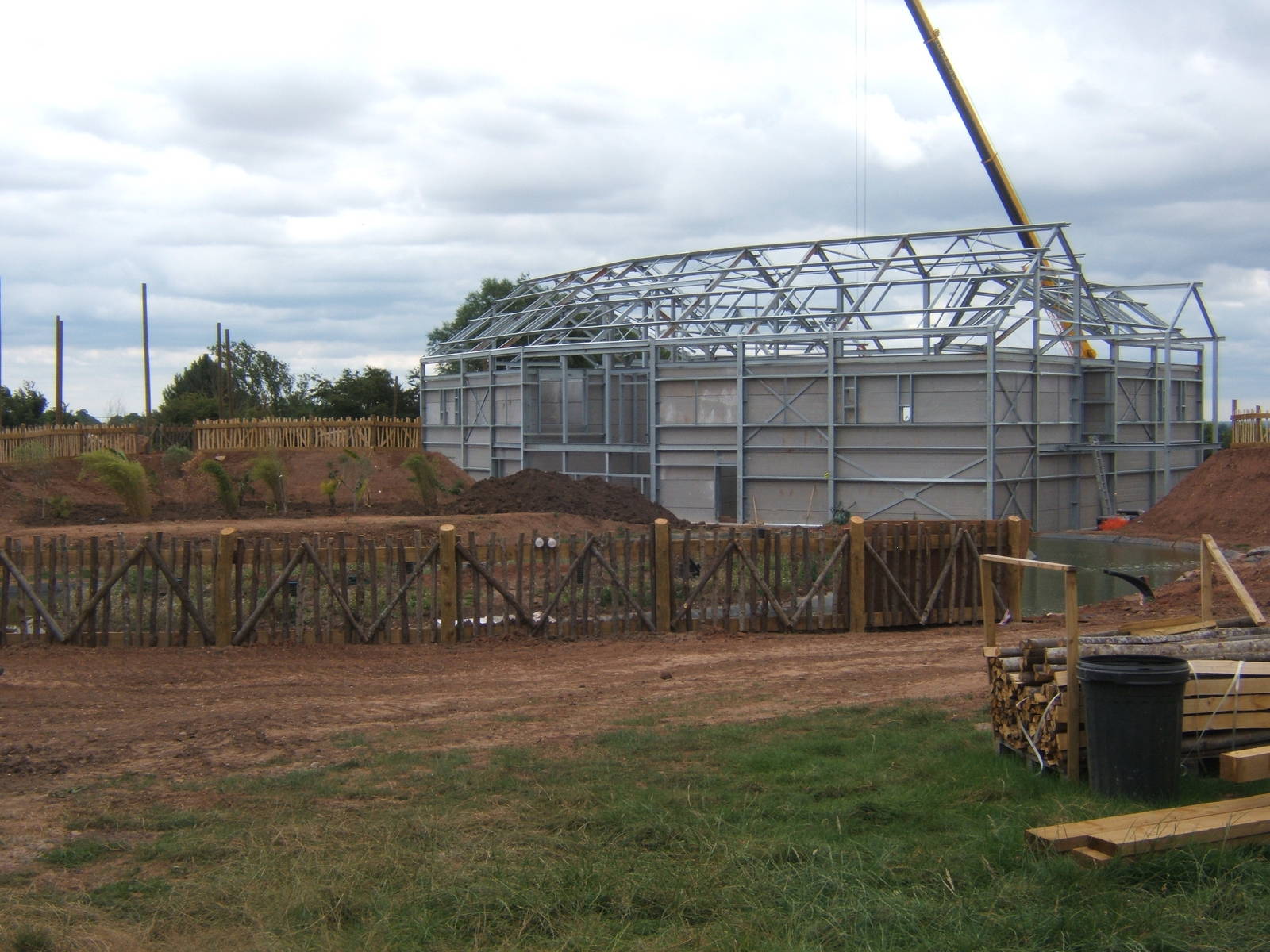 View of work on new Gibbon complex