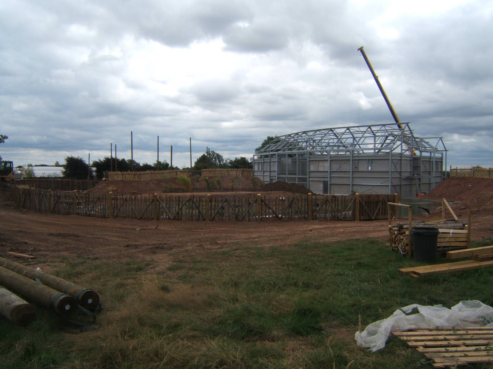 View of work on new Gibbon complex