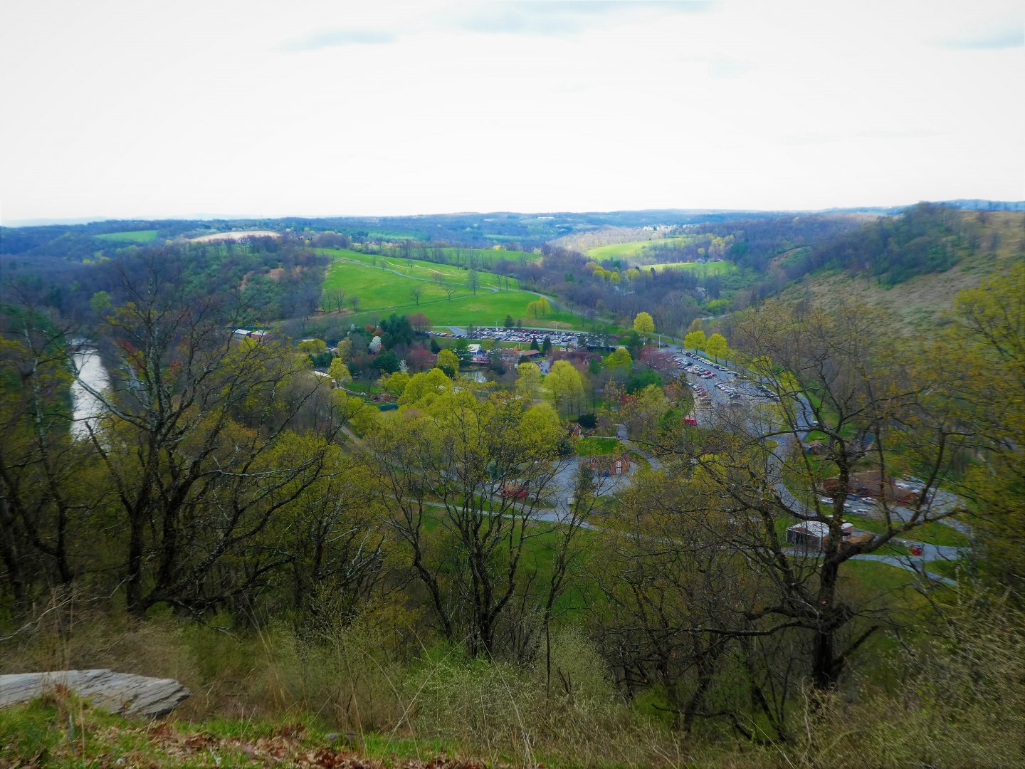 View of Zoo/Trexler Nature Preserve from Top of Mountain