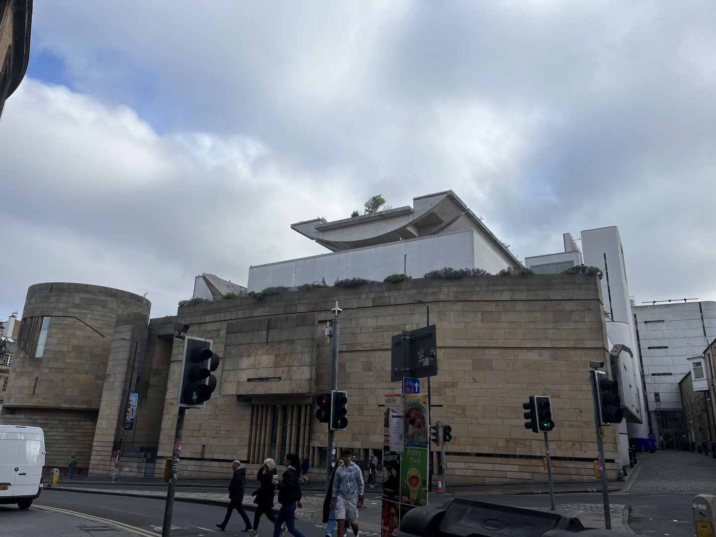 View outside the museum 26.8.23