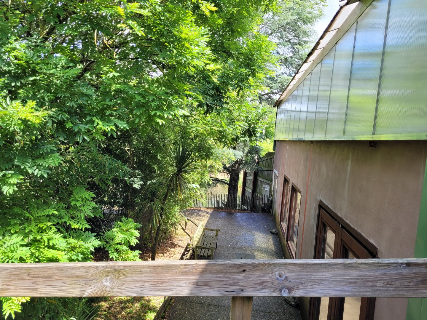 View outside the orangutan house -Zoo du bassin d'Arcachon (2024)