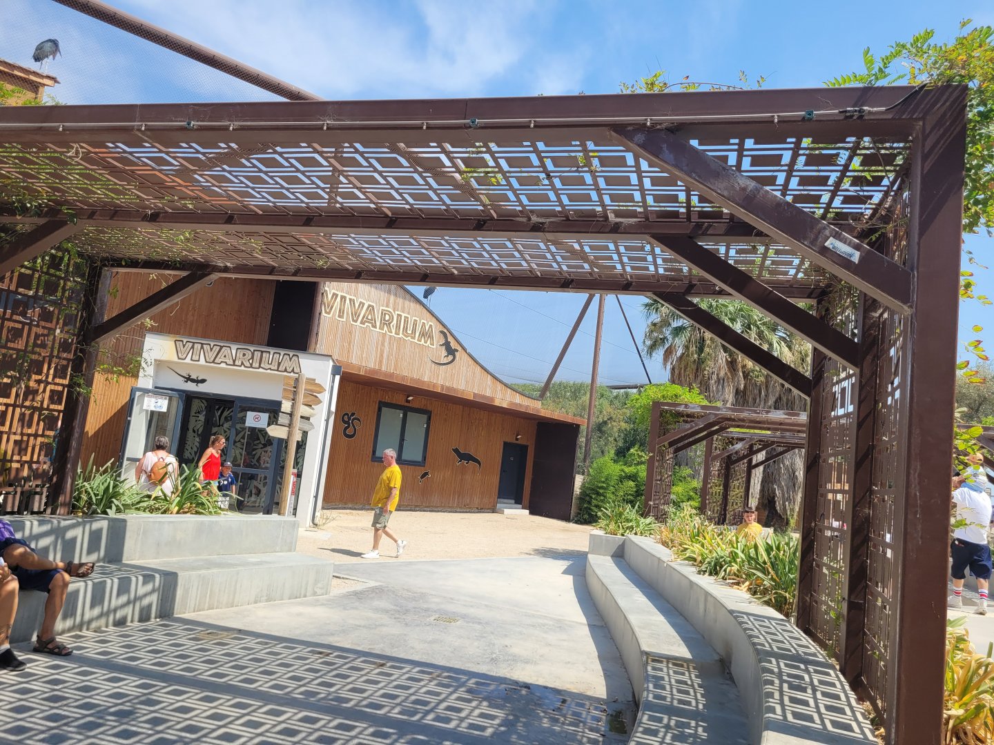 View outside the Vivarium -Réserve Africaine de Sigean (2022)