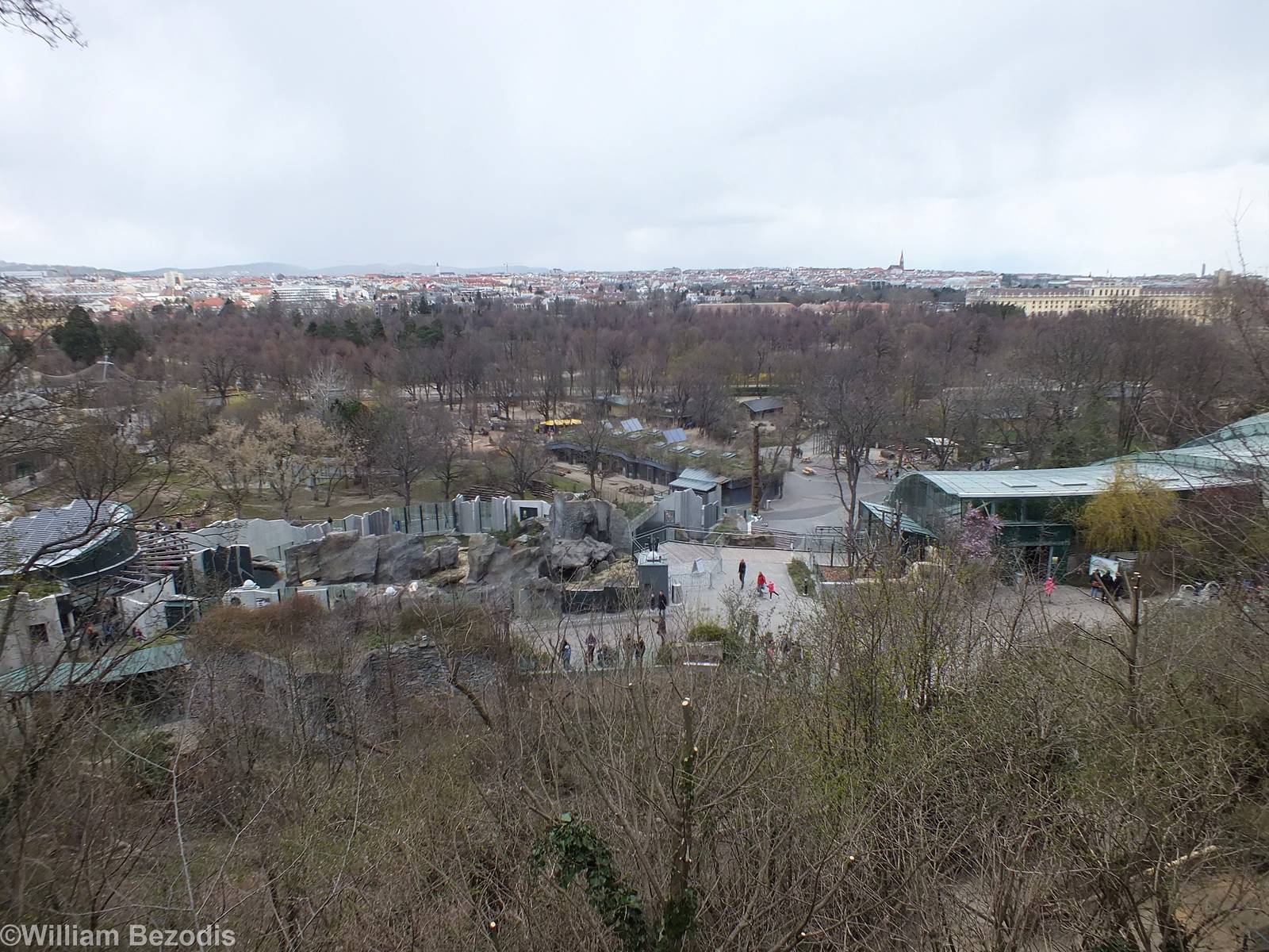 View over Large Areas of the Zoo and Vienna Beyond