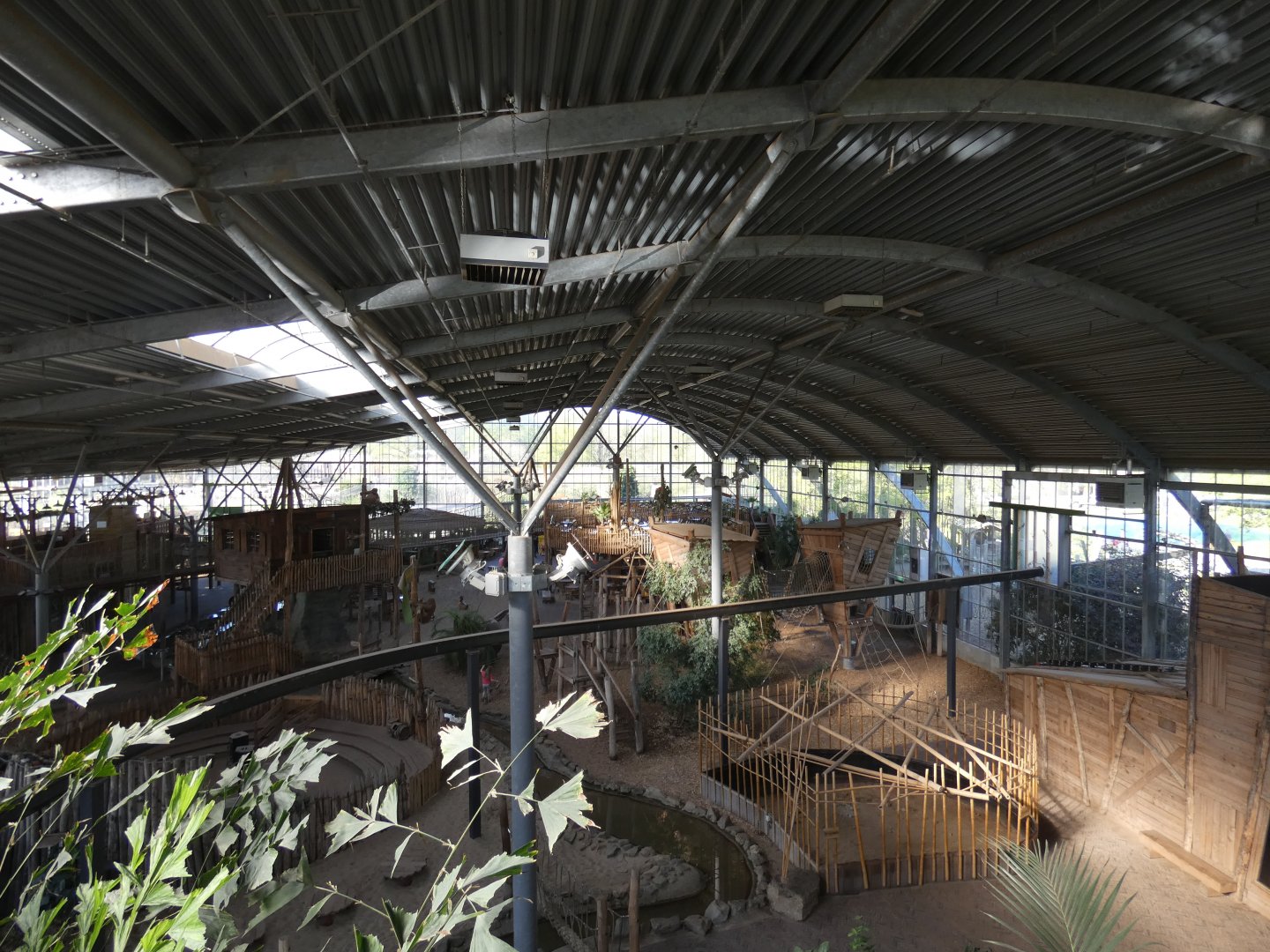 View over large indoor play-area