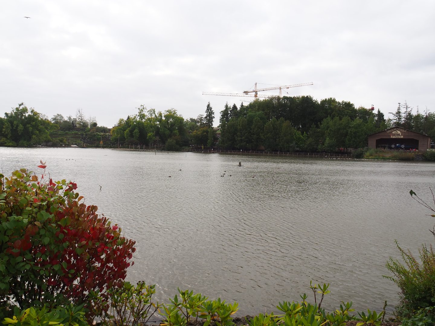 View over one of the lakes, 2019-10-04