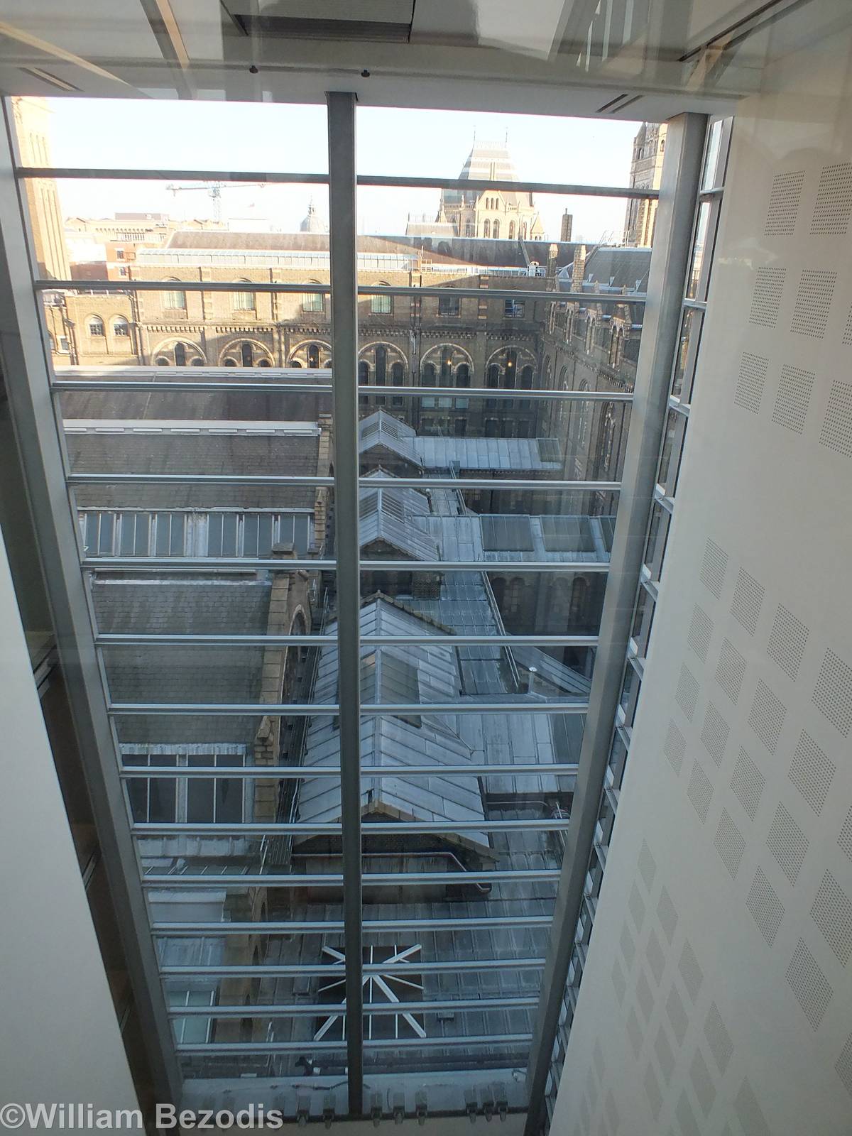 View over part of the Natural History Museum - NHM London